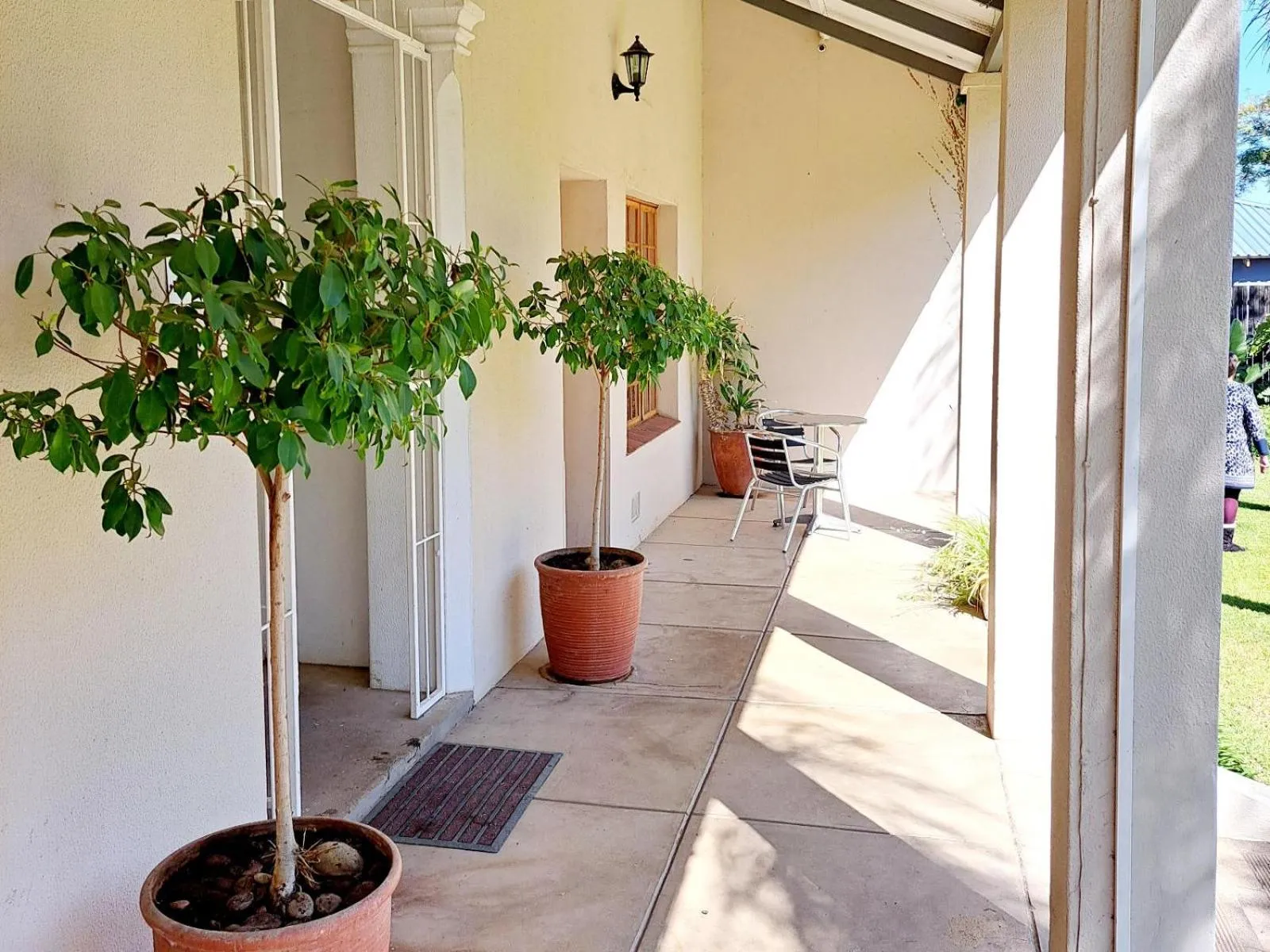 Patio in Peppertree House BnB and Self-catering