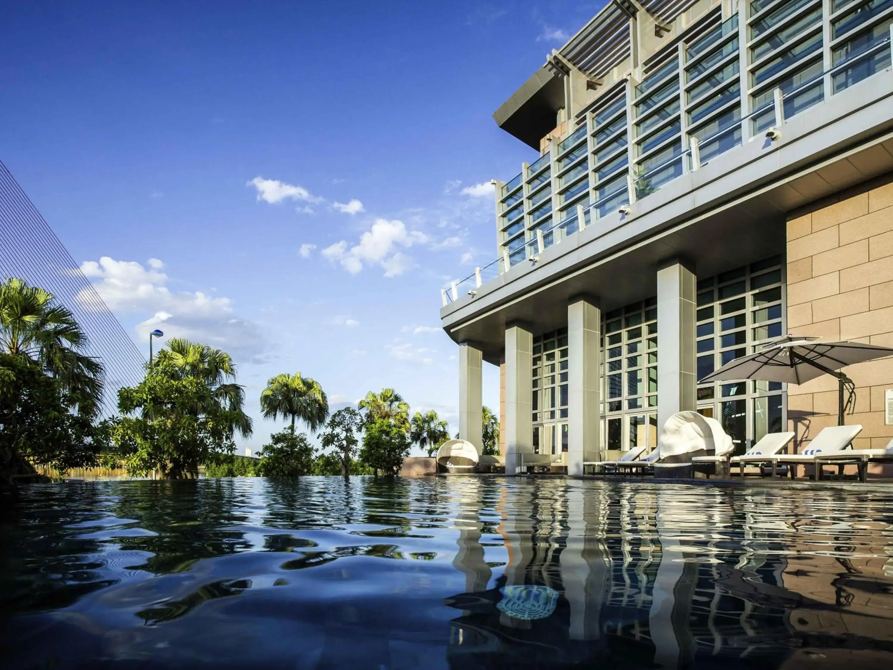 Pool view in Grand Mercure Danang Pool view in Grand Mercure Danang