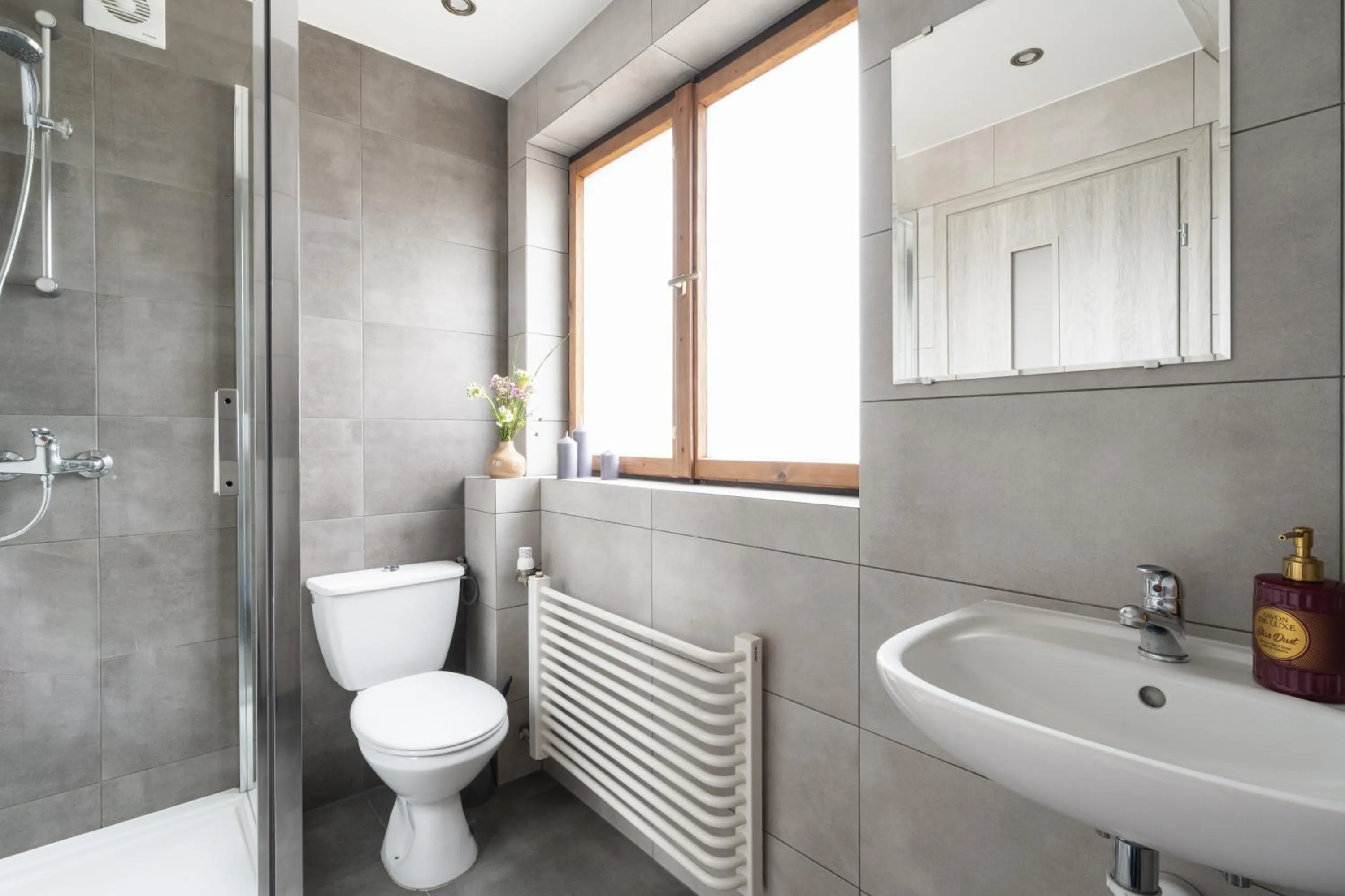 Shower in POKOJE GOŚCINNE WILCZNIK 12