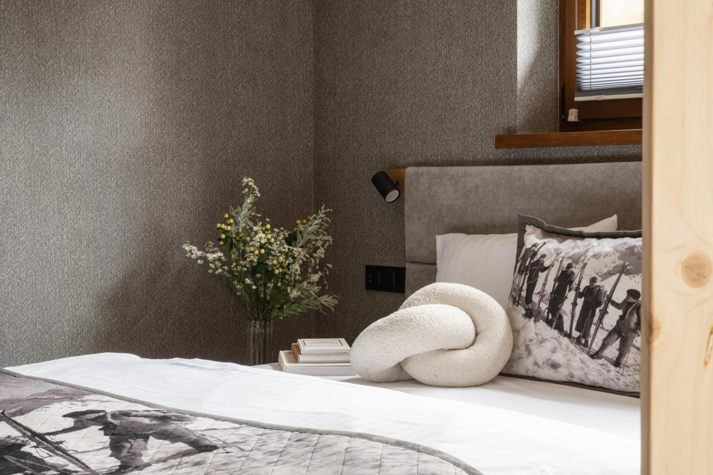 Bed in POKOJE GOŚCINNE WILCZNIK 12