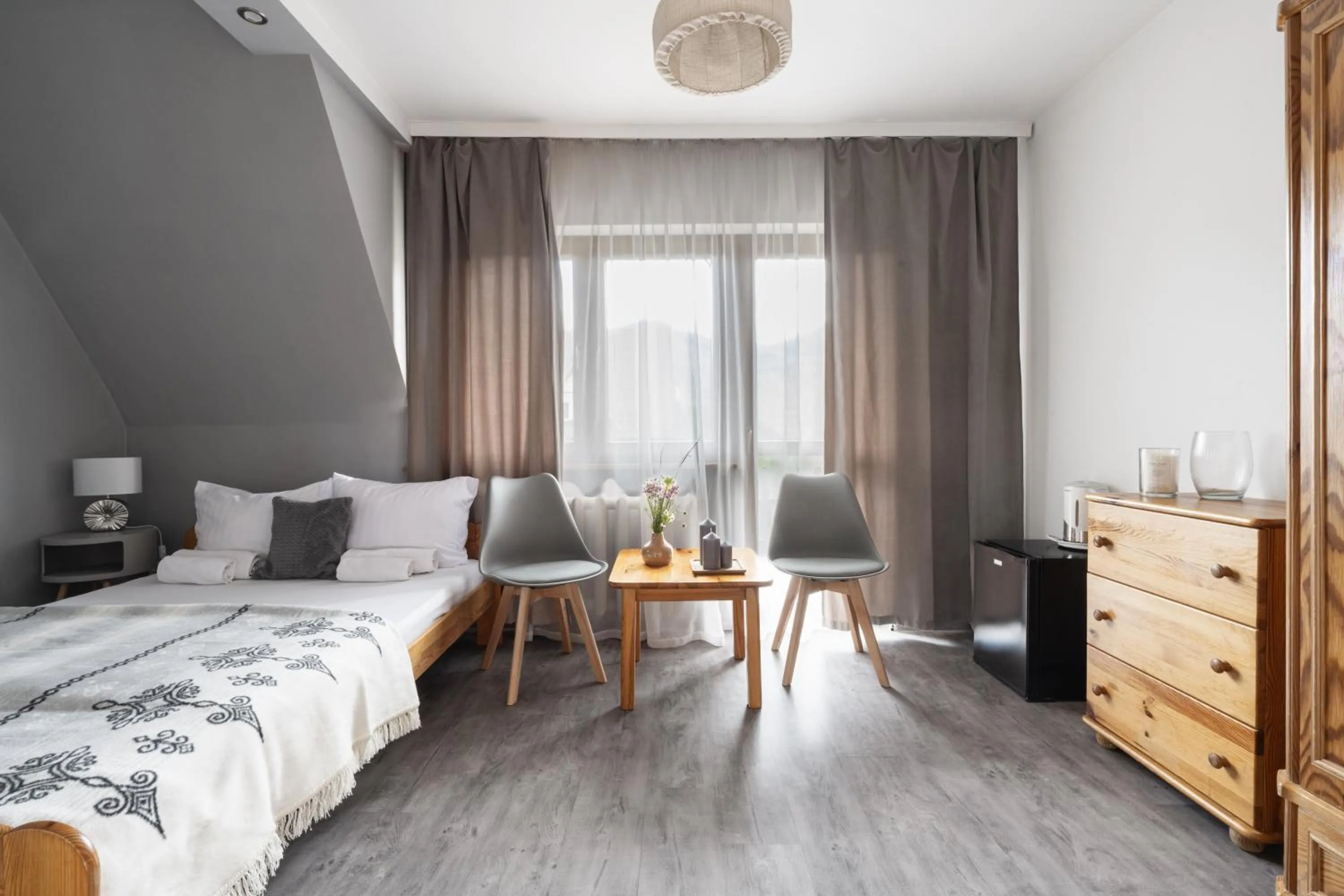 Bed in POKOJE GOŚCINNE WILCZNIK 12