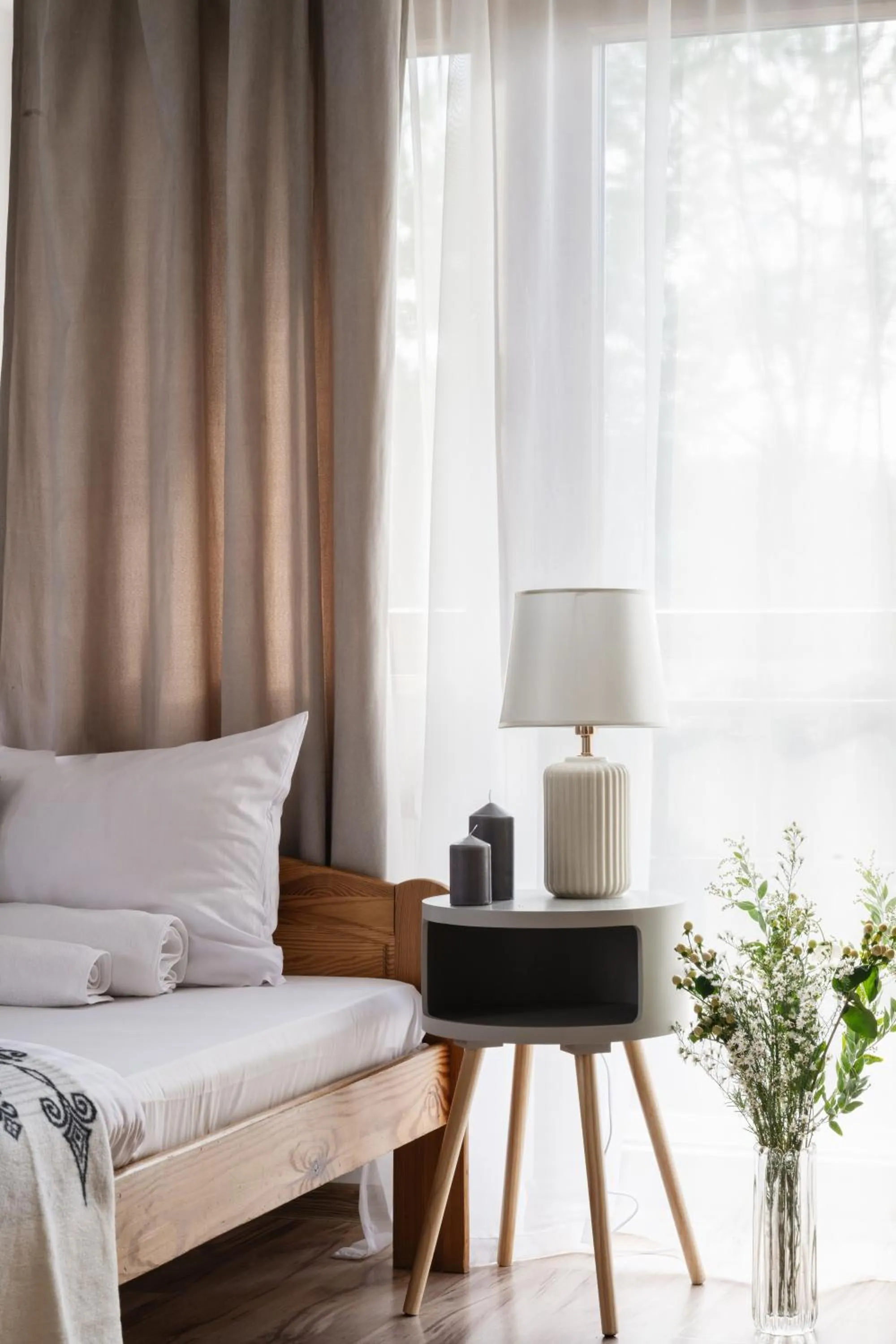 Bed in POKOJE GOŚCINNE WILCZNIK 12