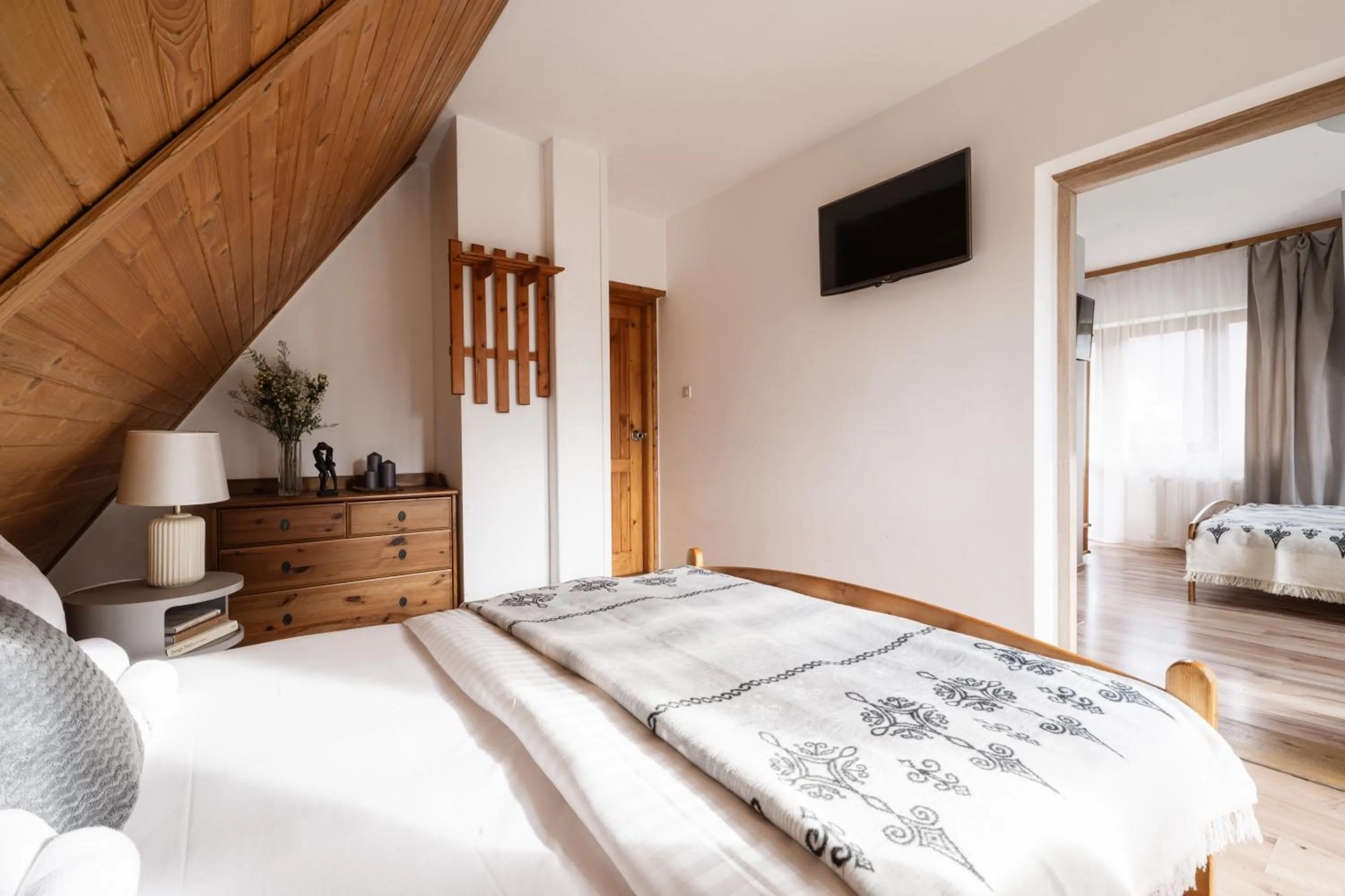 Bed in POKOJE GOŚCINNE WILCZNIK 12