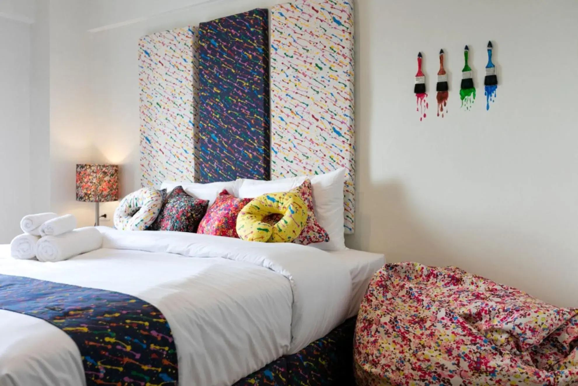 Bed in Bangkok River Loka Hotel Bed in Bangkok River Loka Hotel