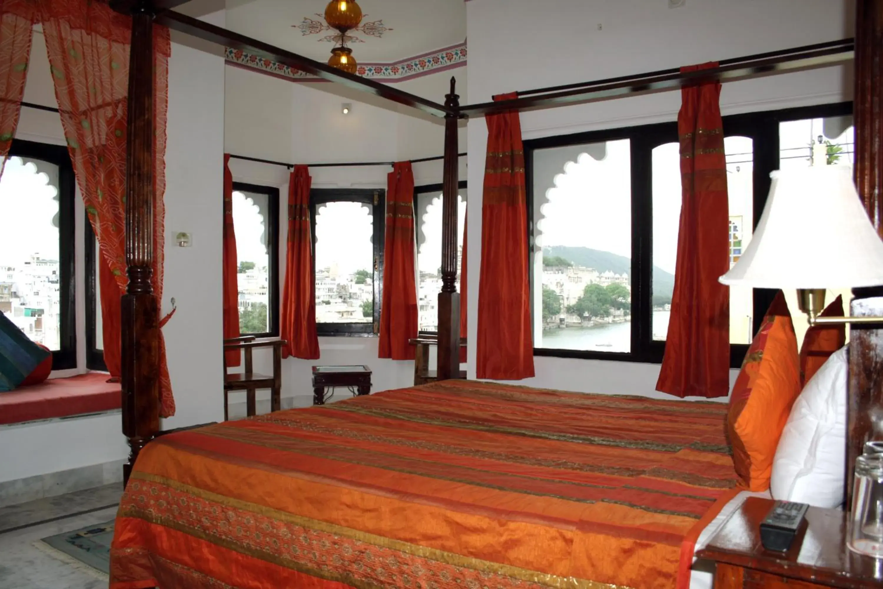 Bed in Karohi Haveli - A Heritage Hotel Bed in Karohi Haveli - A Heritage Hotel