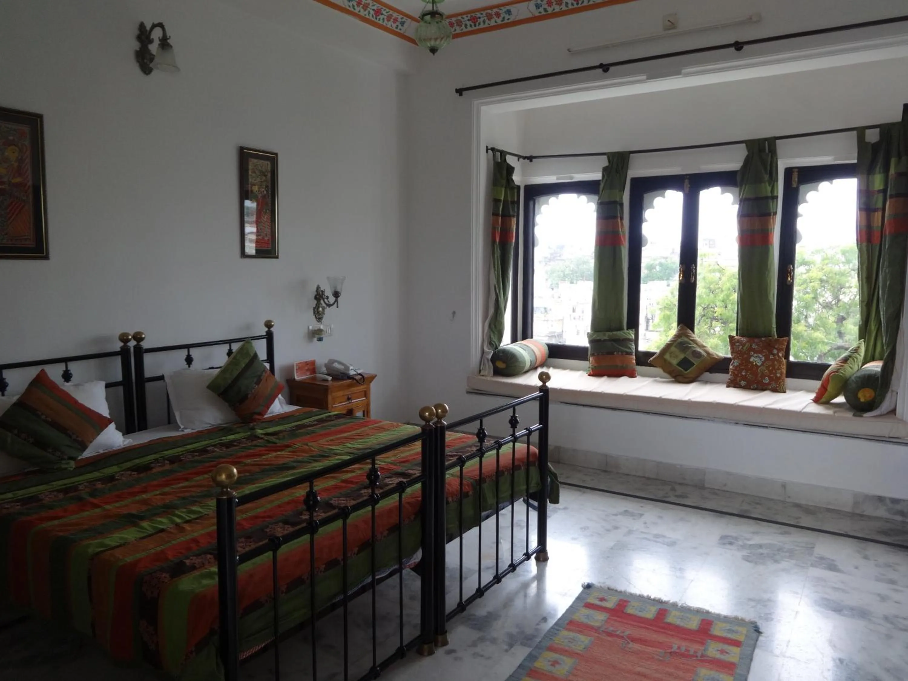 Photo of the whole room, Bed in Karohi Haveli - A Heritage Hotel