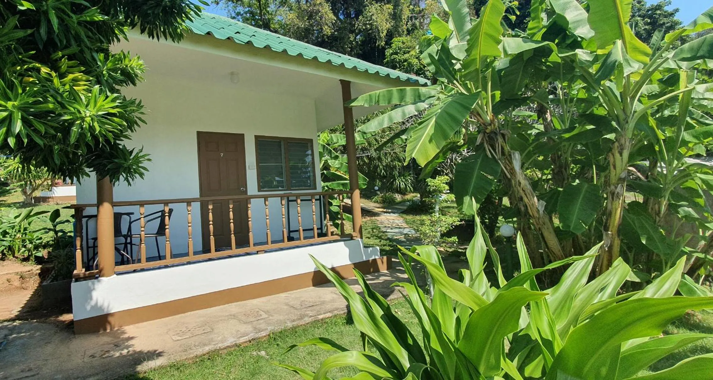 Patio in Green Canyon Resort