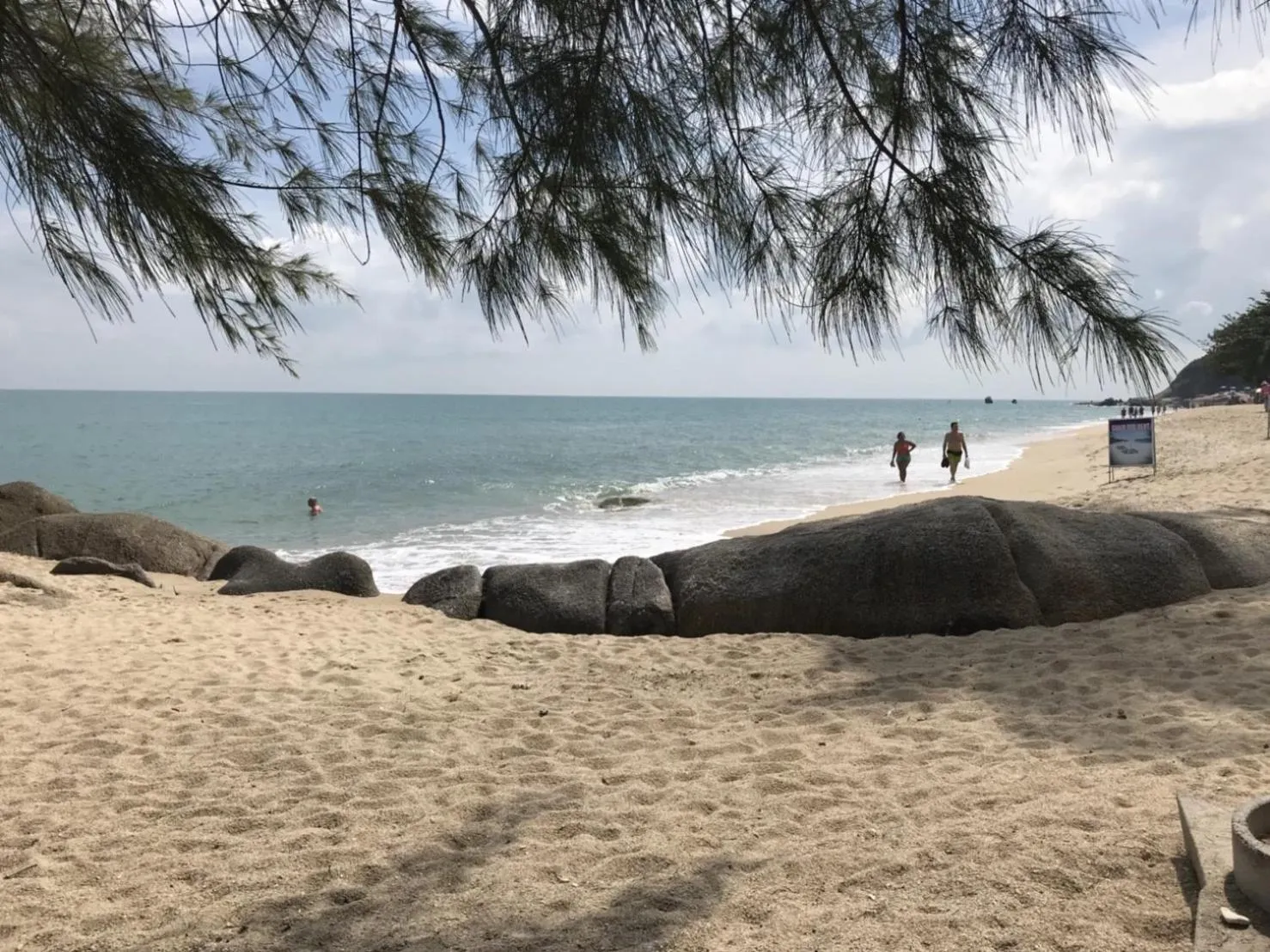 Natural landscape, Beach in Paradise Lamai Bungalow