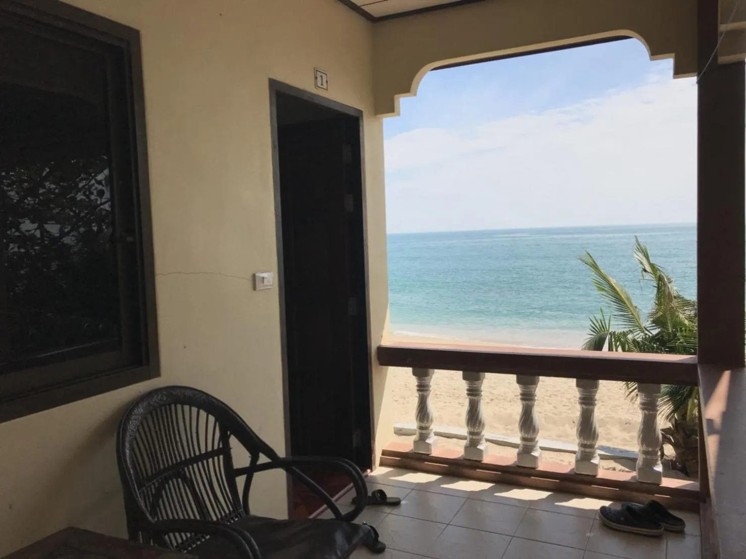 Balcony/Terrace in Paradise Lamai Bungalow