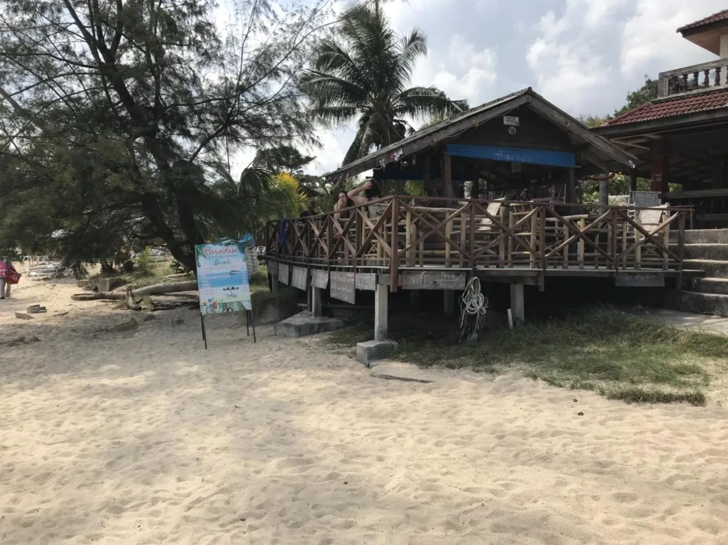 Restaurant/places to eat, Property Building in Paradise Lamai Bungalow