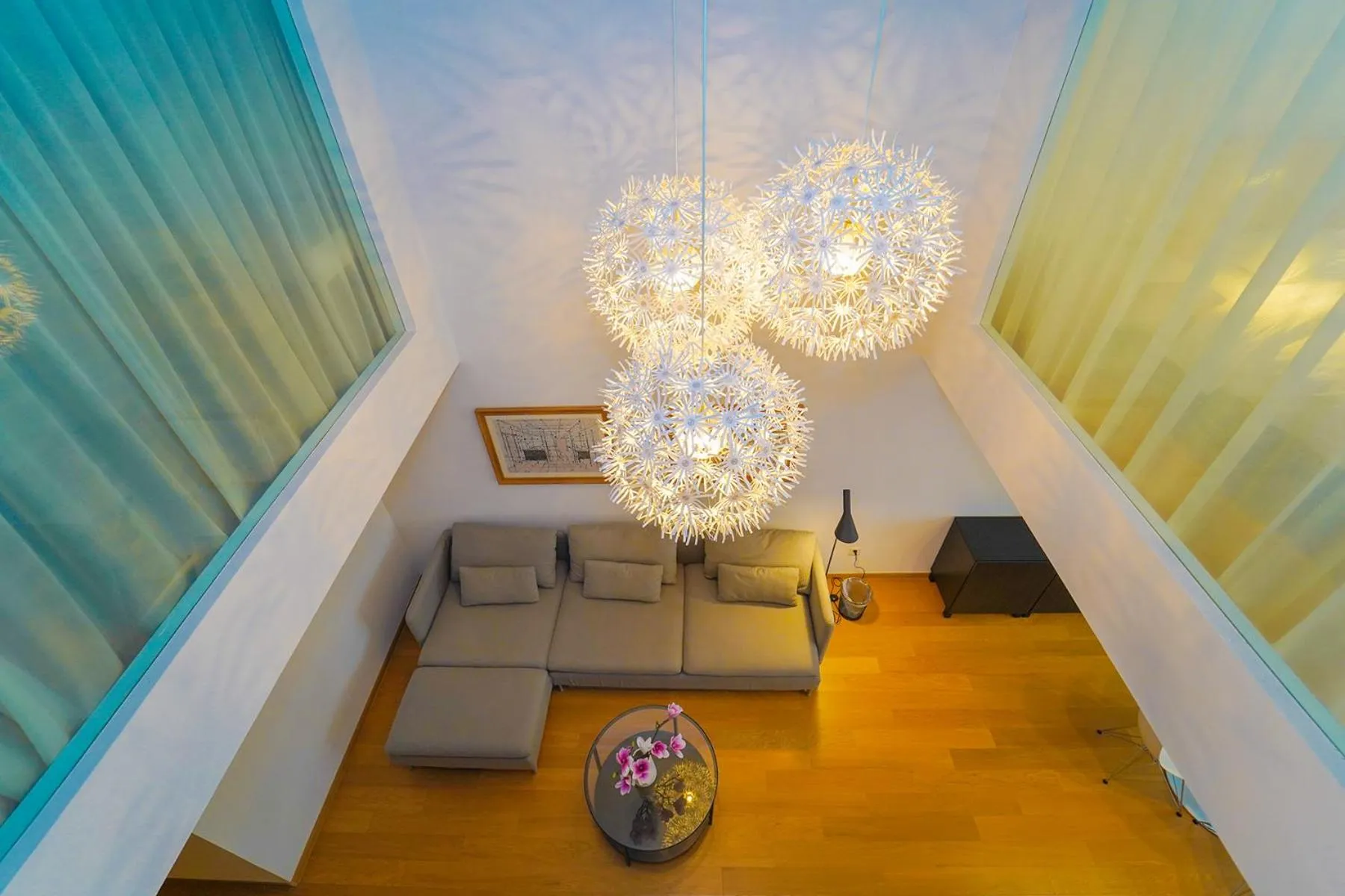 Living room in Lujiazui More Residence