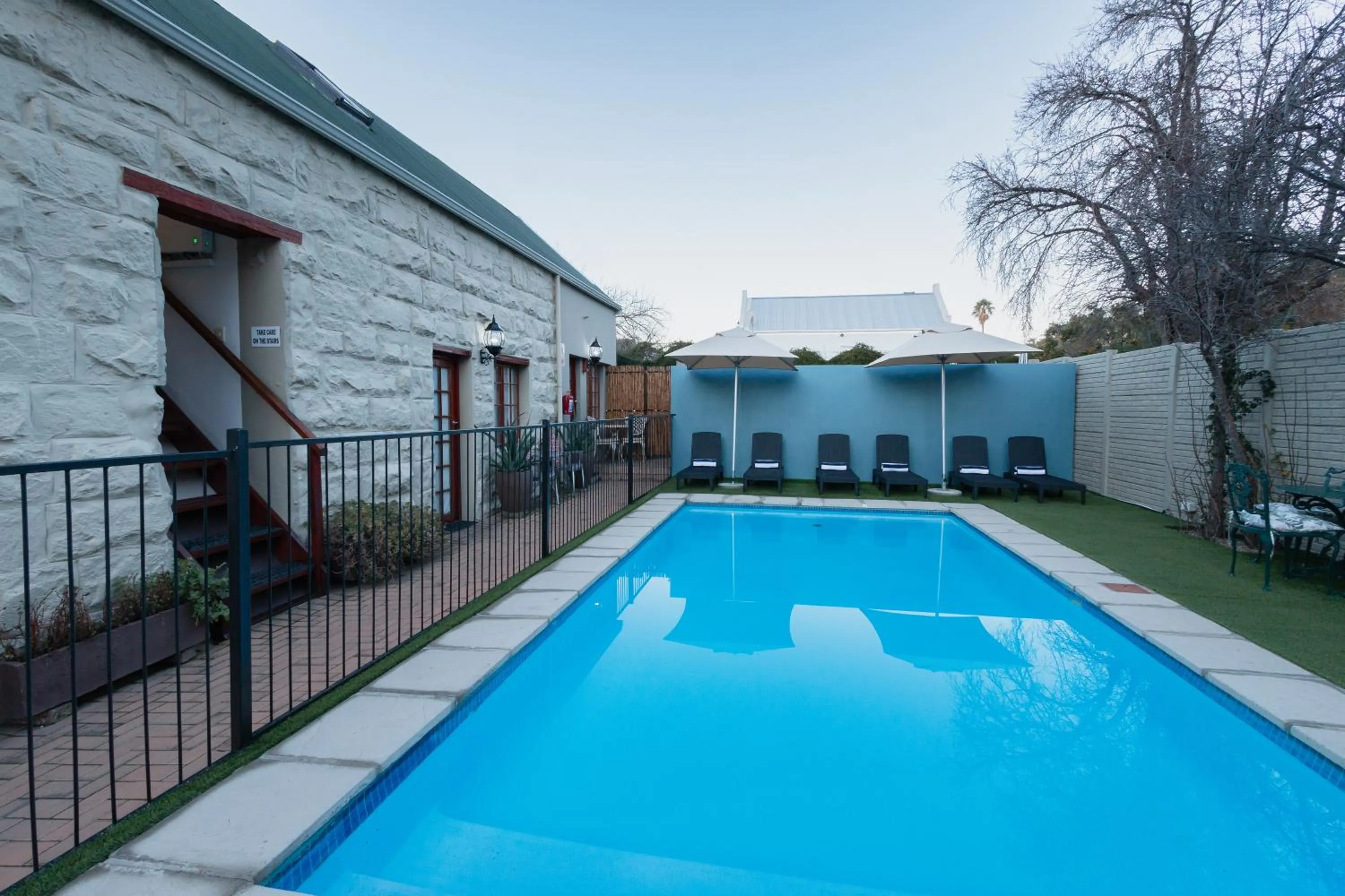 Pool view in 88 Baron van Reede Guesthouse