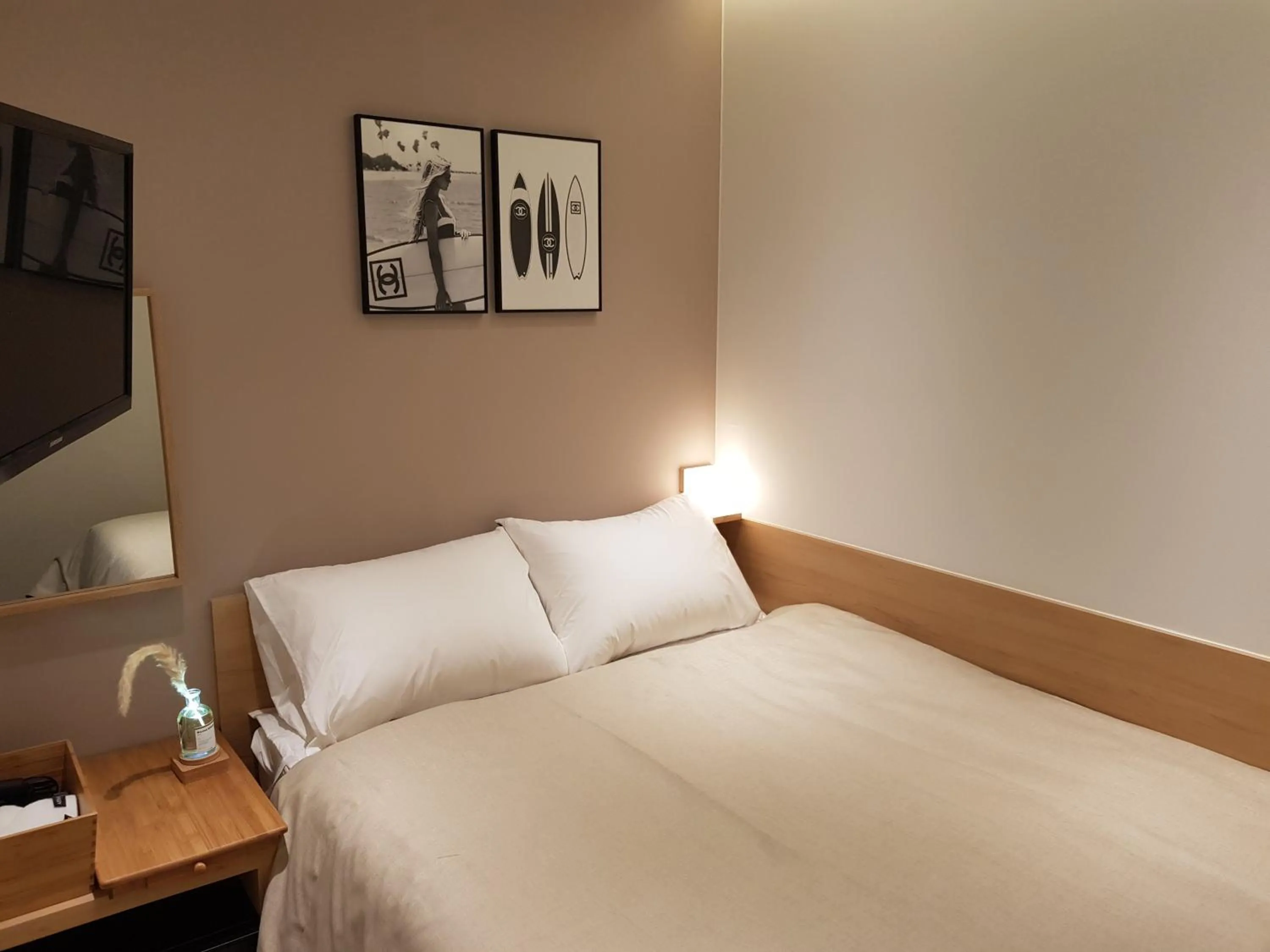 Bed in Artravel Myeongdong