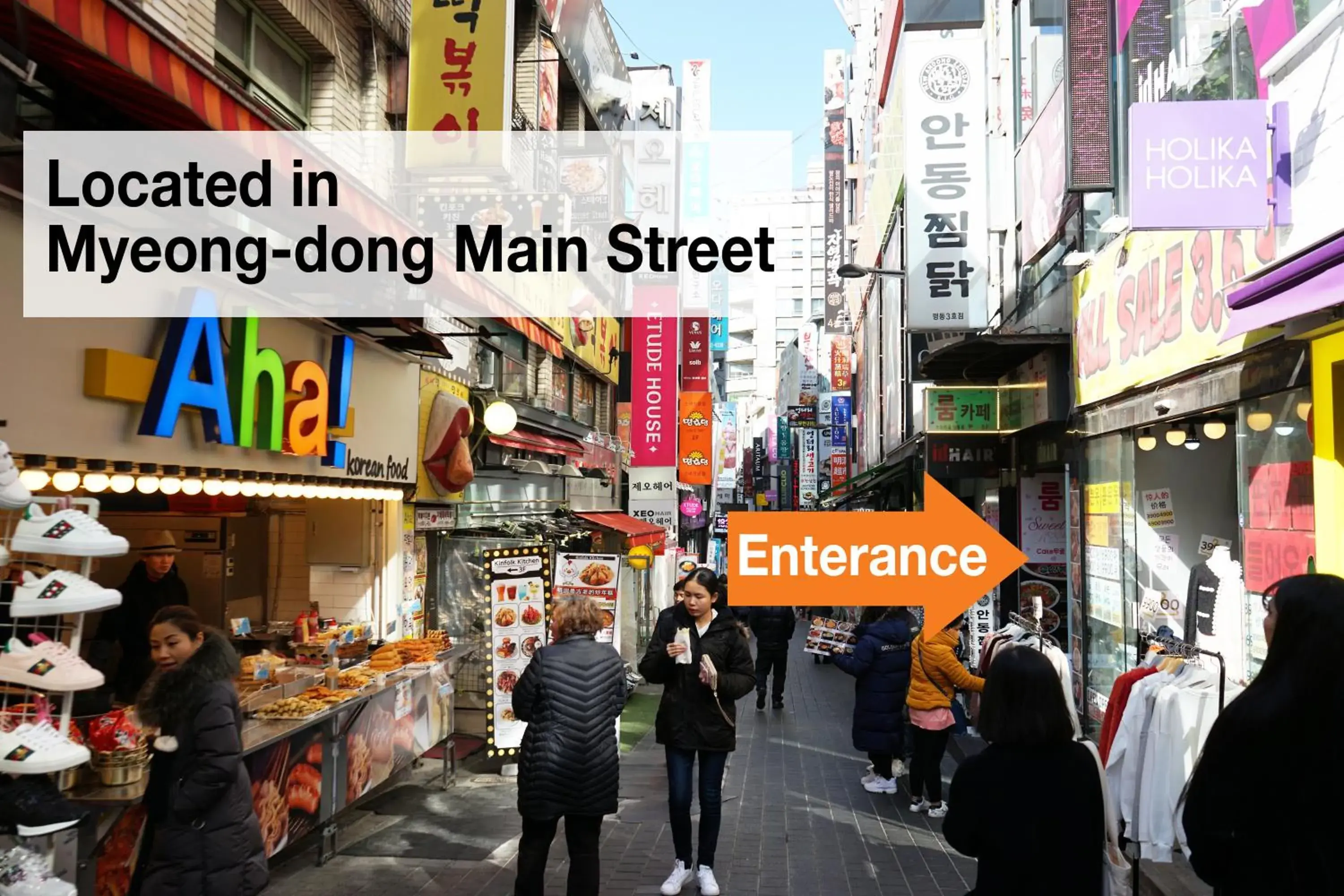 Property building in Artravel Myeongdong Property building in Artravel Myeongdong