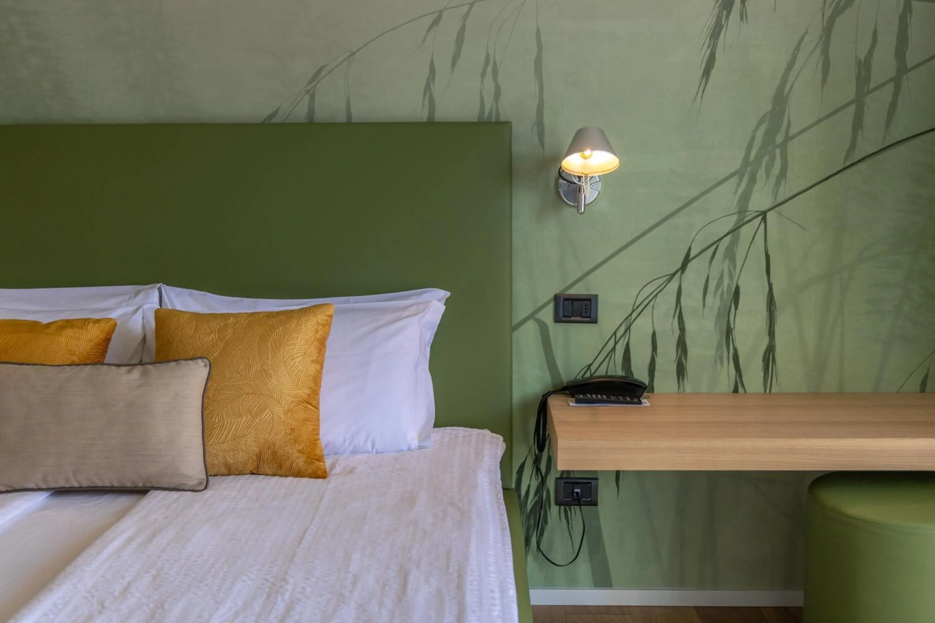 Bed in Hotel Meridiana