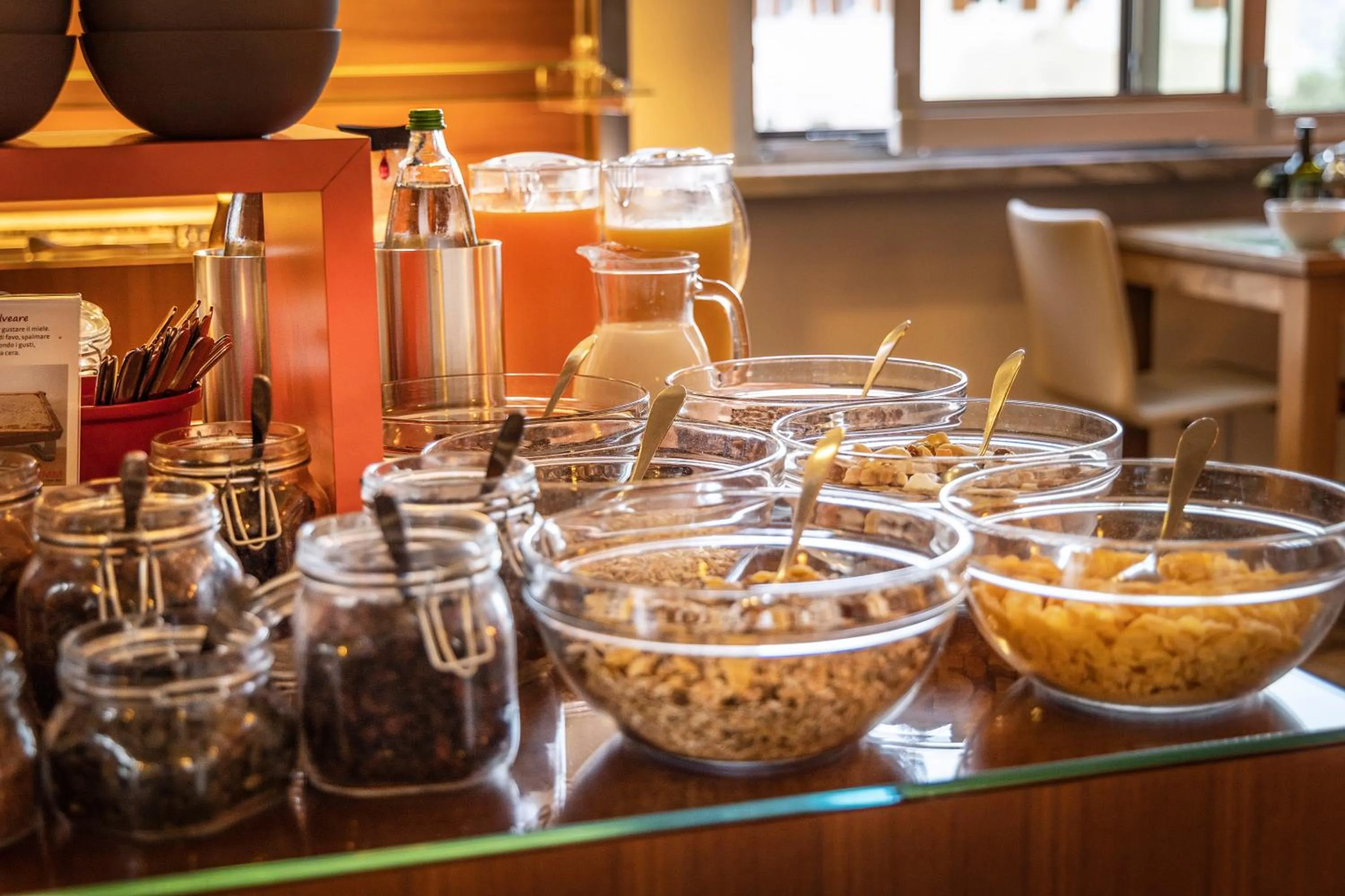 Continental breakfast in Hotel Meridiana