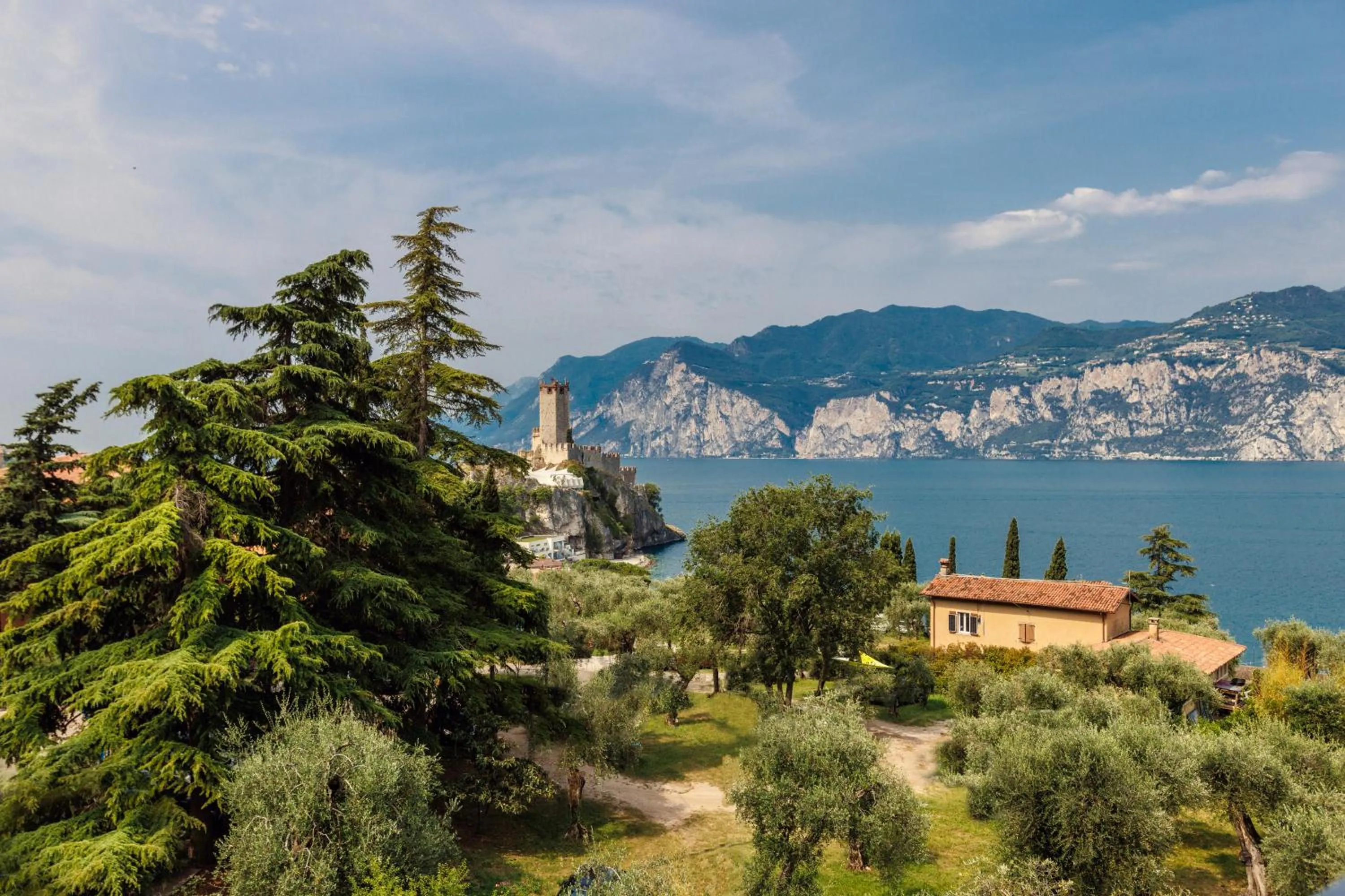 Lake view in Hotel Meridiana