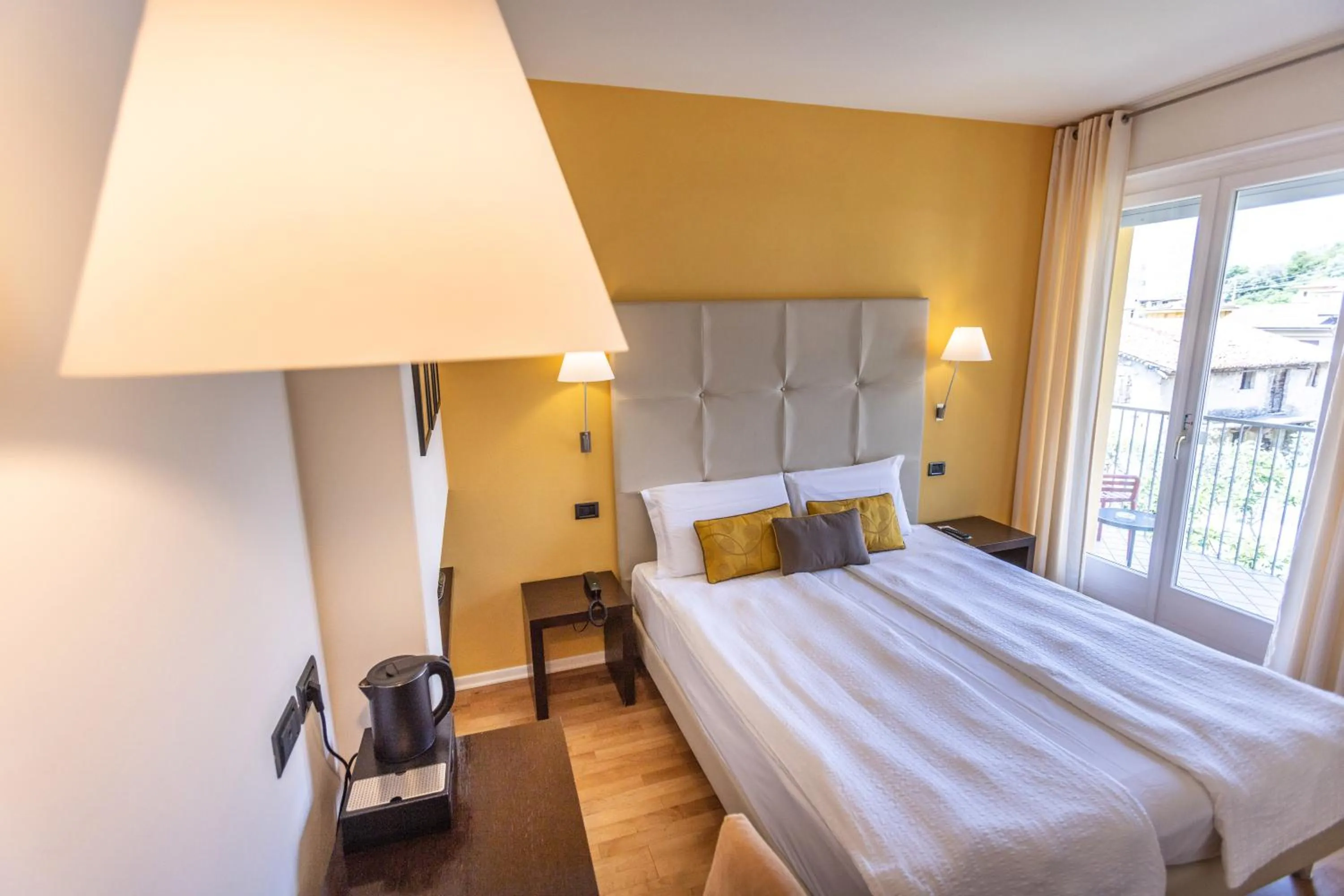 Bedroom, Bed in Hotel Meridiana