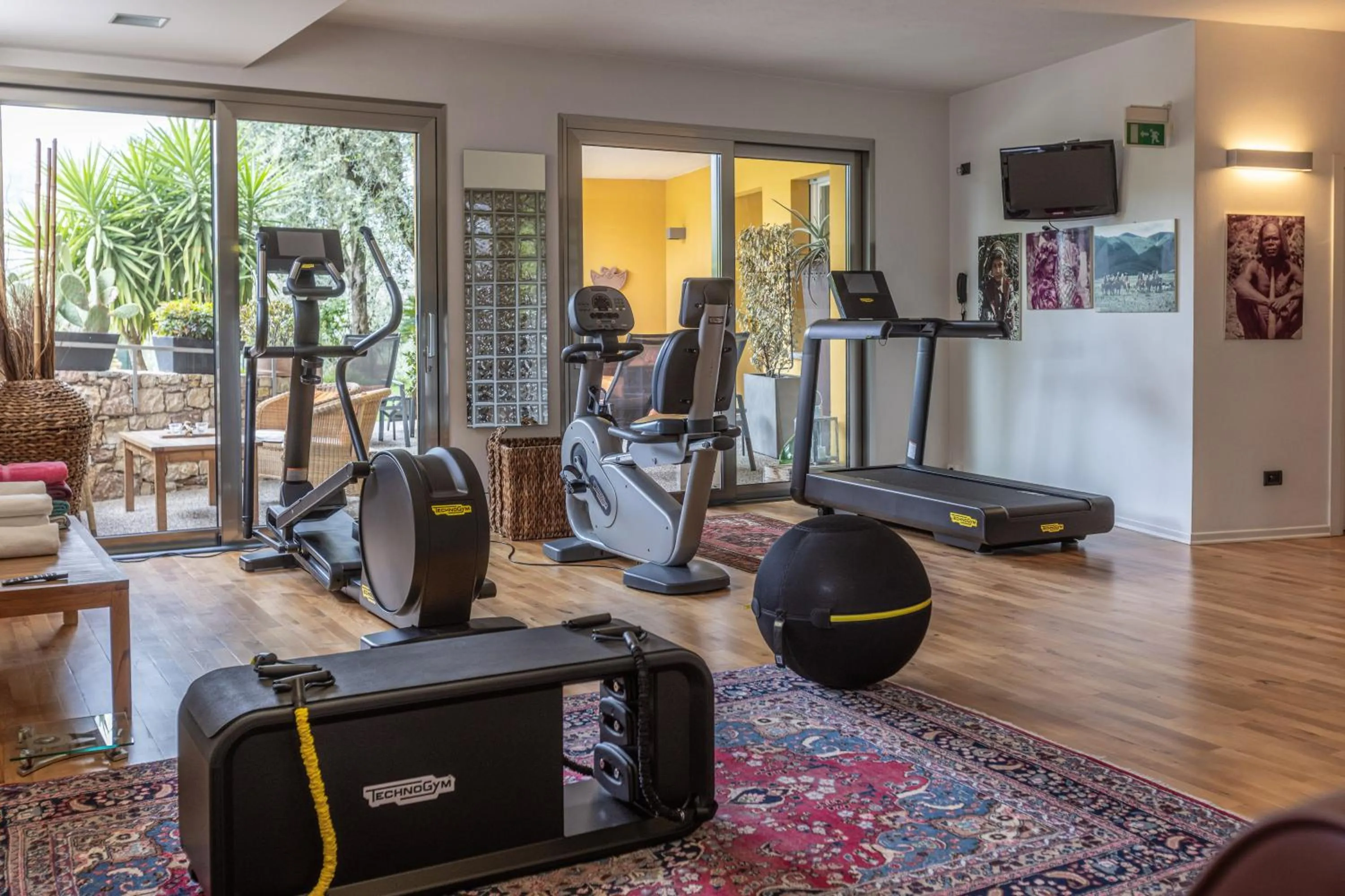 Fitness centre/facilities in Hotel Meridiana