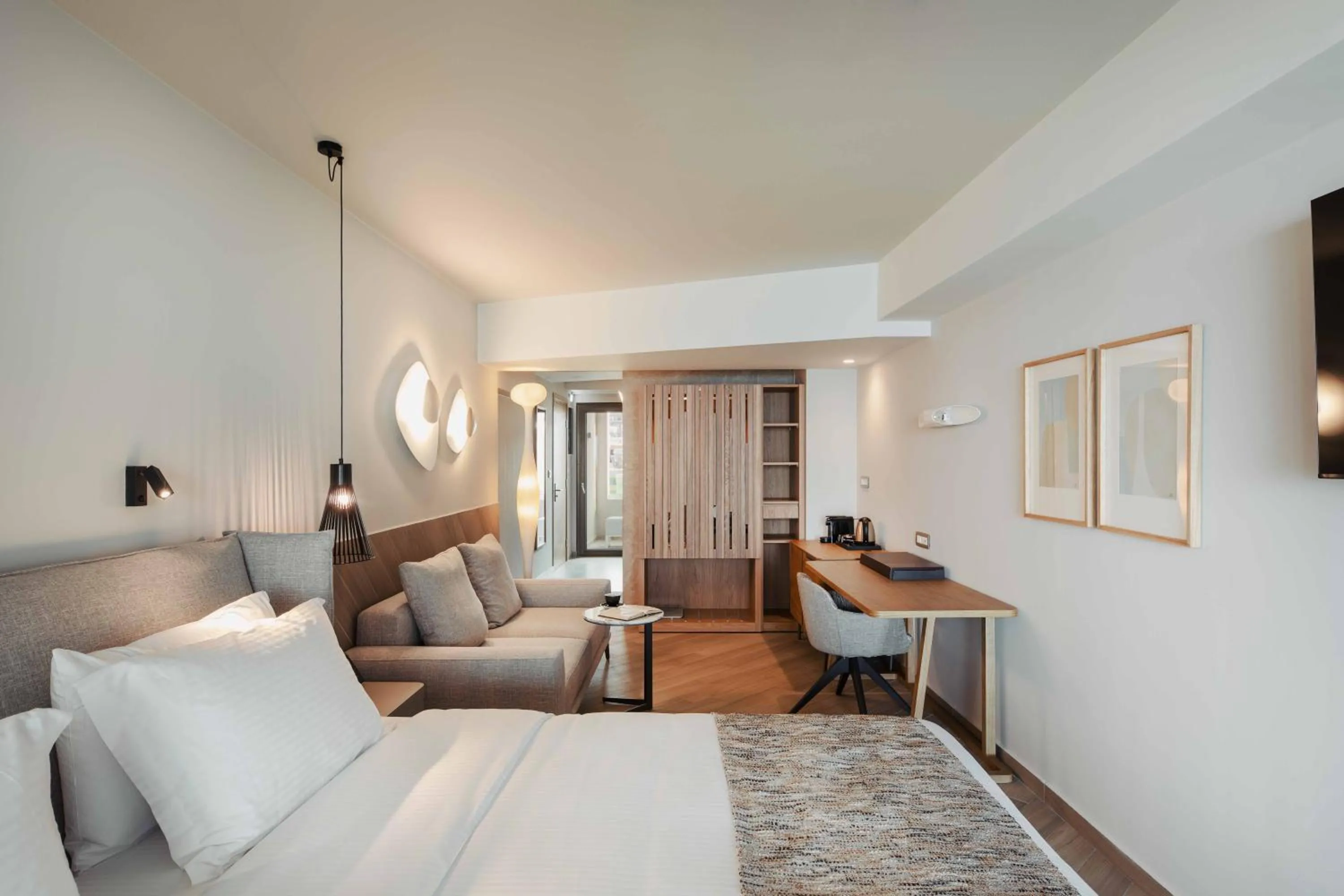Bedroom, Bed in BIO BEACH Boutique Hotel - Adults Only