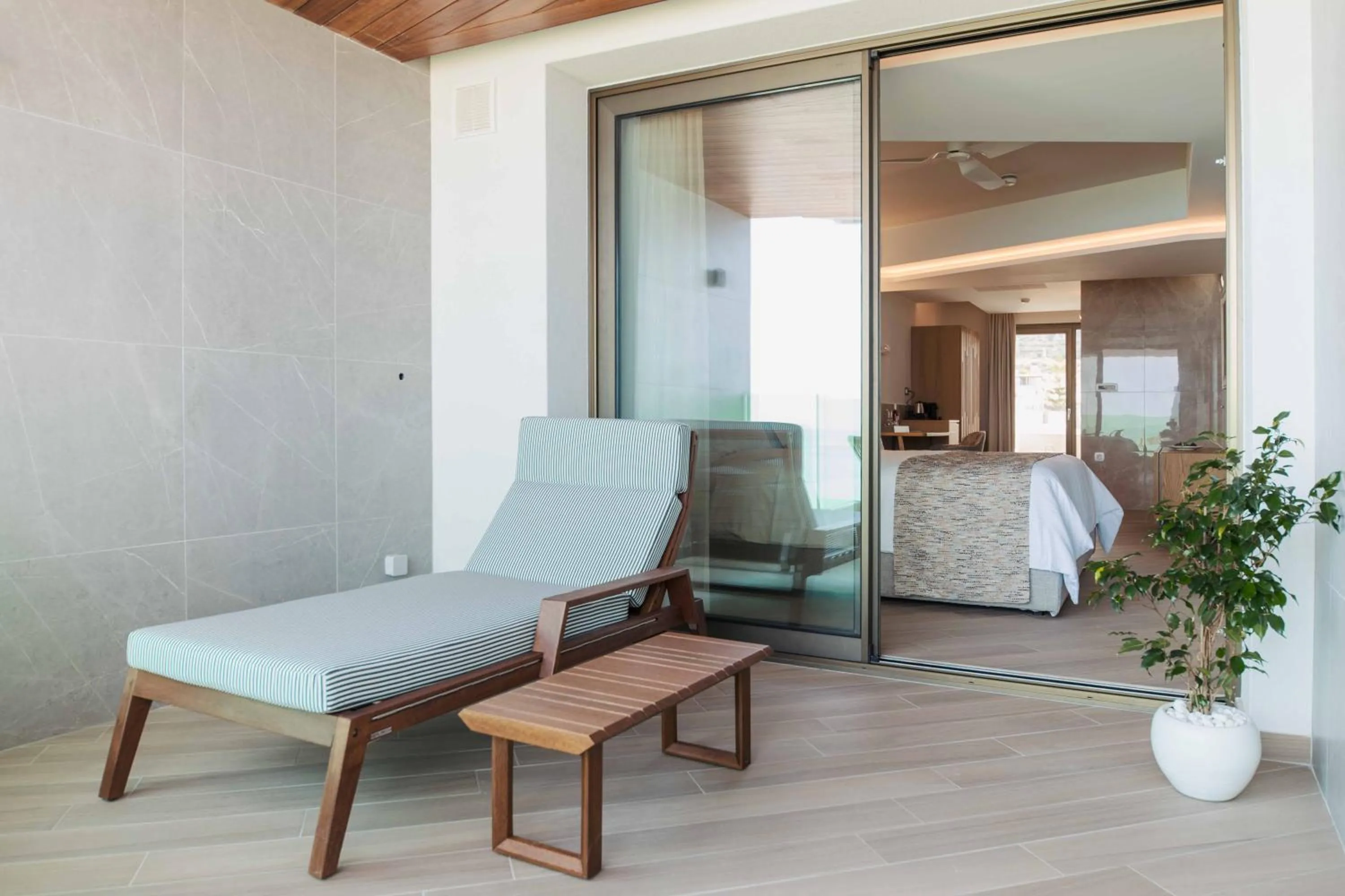 Balcony/Terrace in BIO BEACH Boutique Hotel - Adults Only