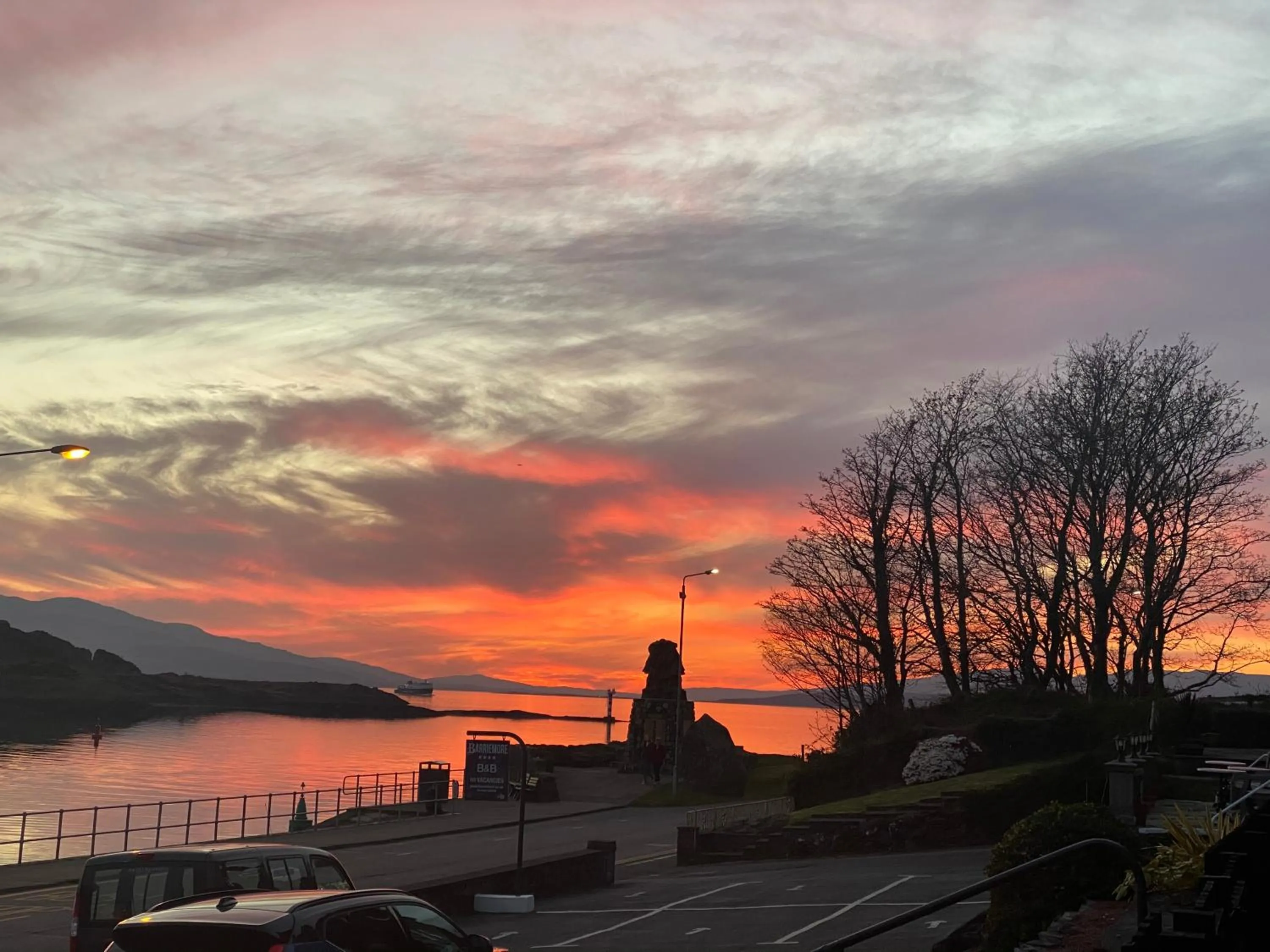 Sunset in Barriemore Oban