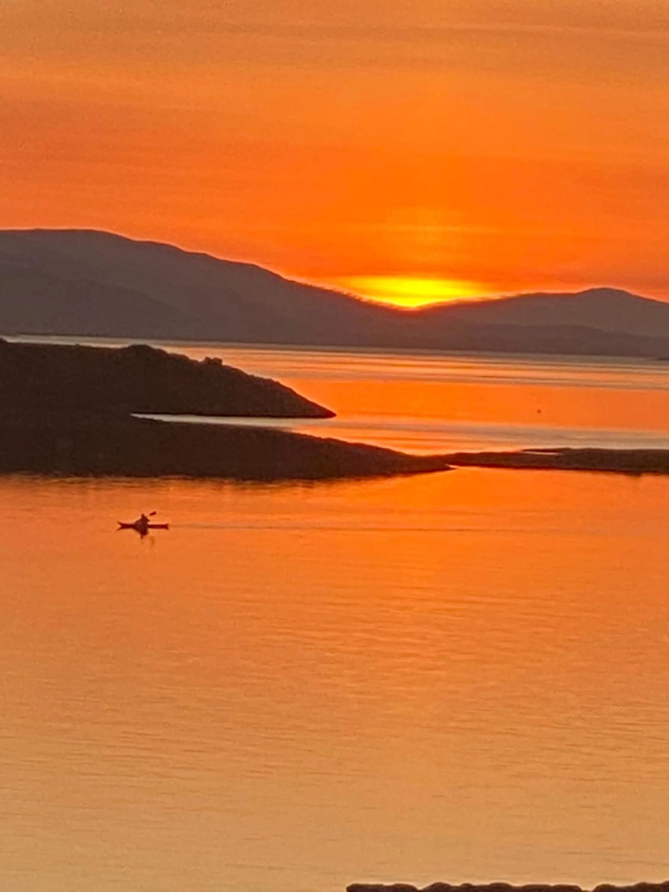 Sunset in Barriemore Oban