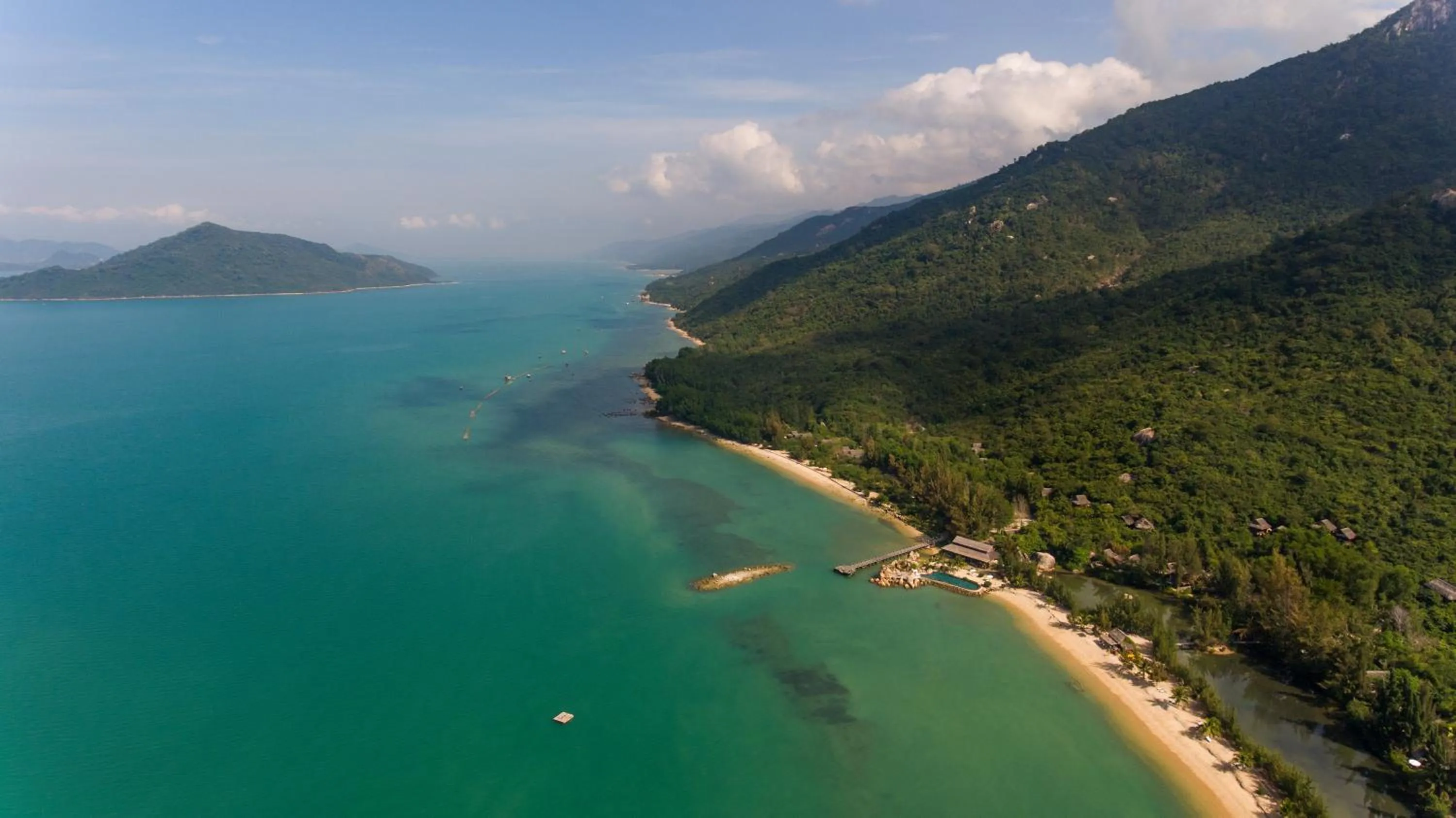 Natural landscape in L'Alya Ninh Van Bay