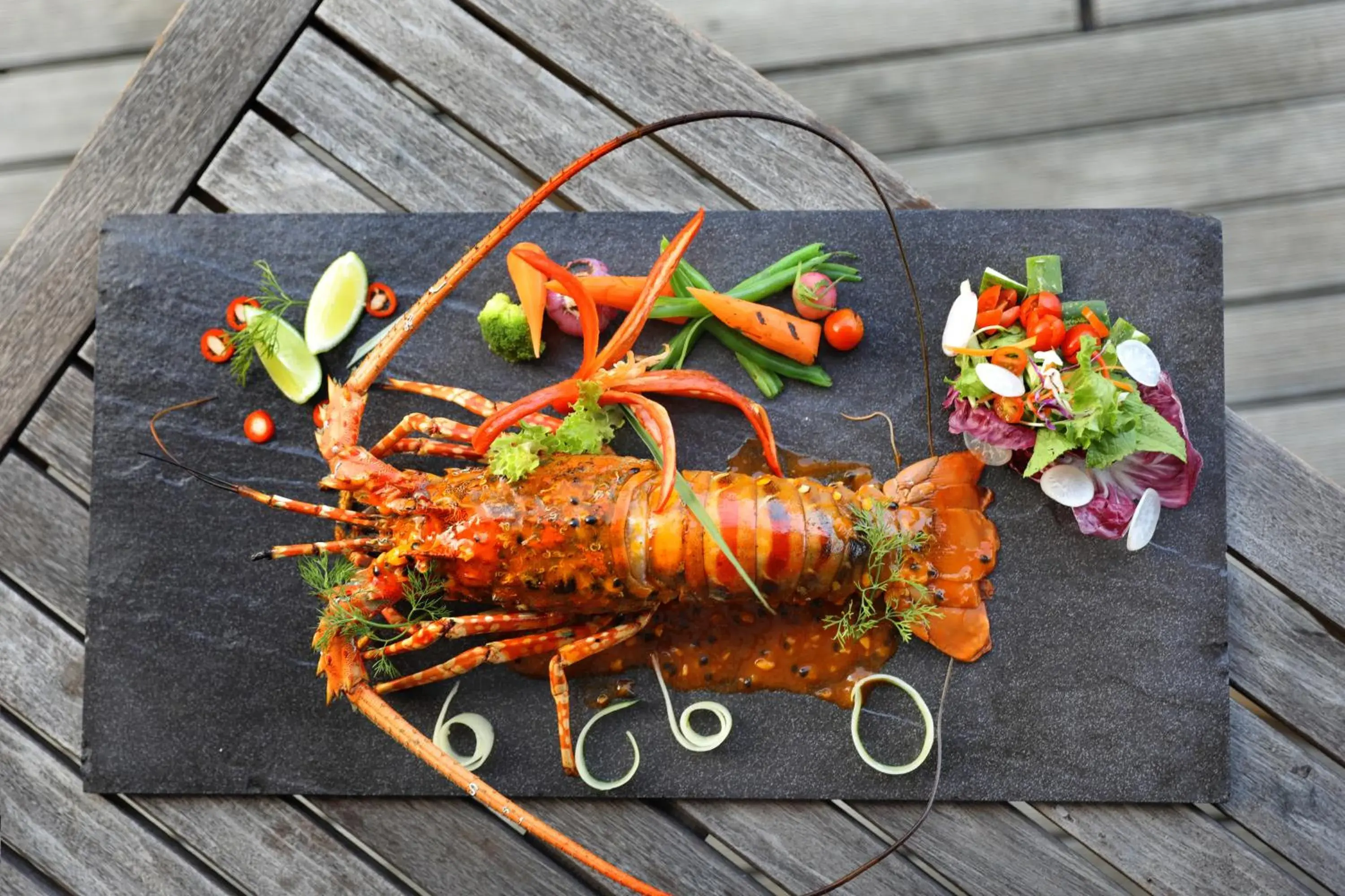 Food in L'Alya Ninh Van Bay Food in L'Alya Ninh Van Bay