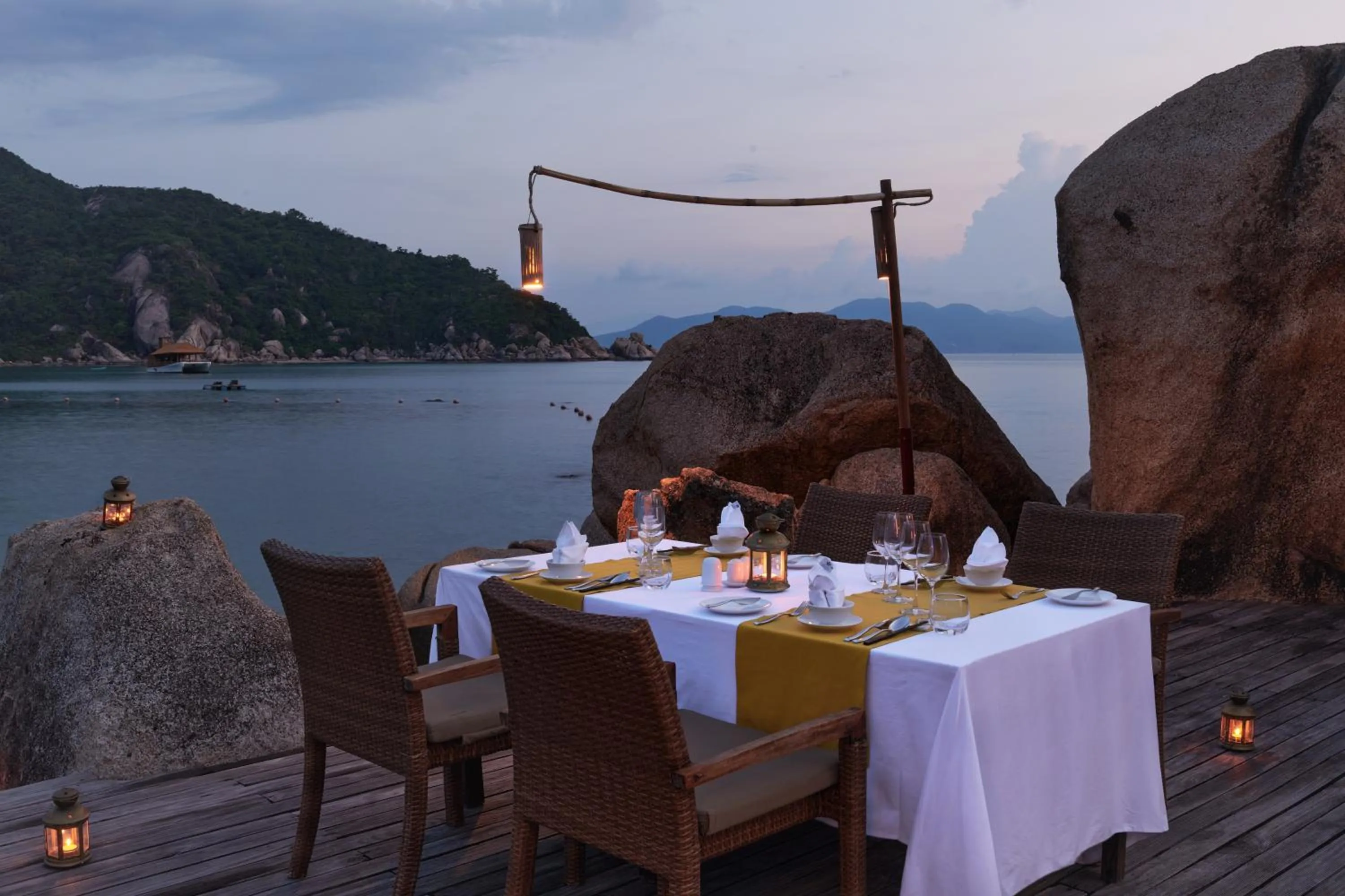 Dinner in L'Alya Ninh Van Bay