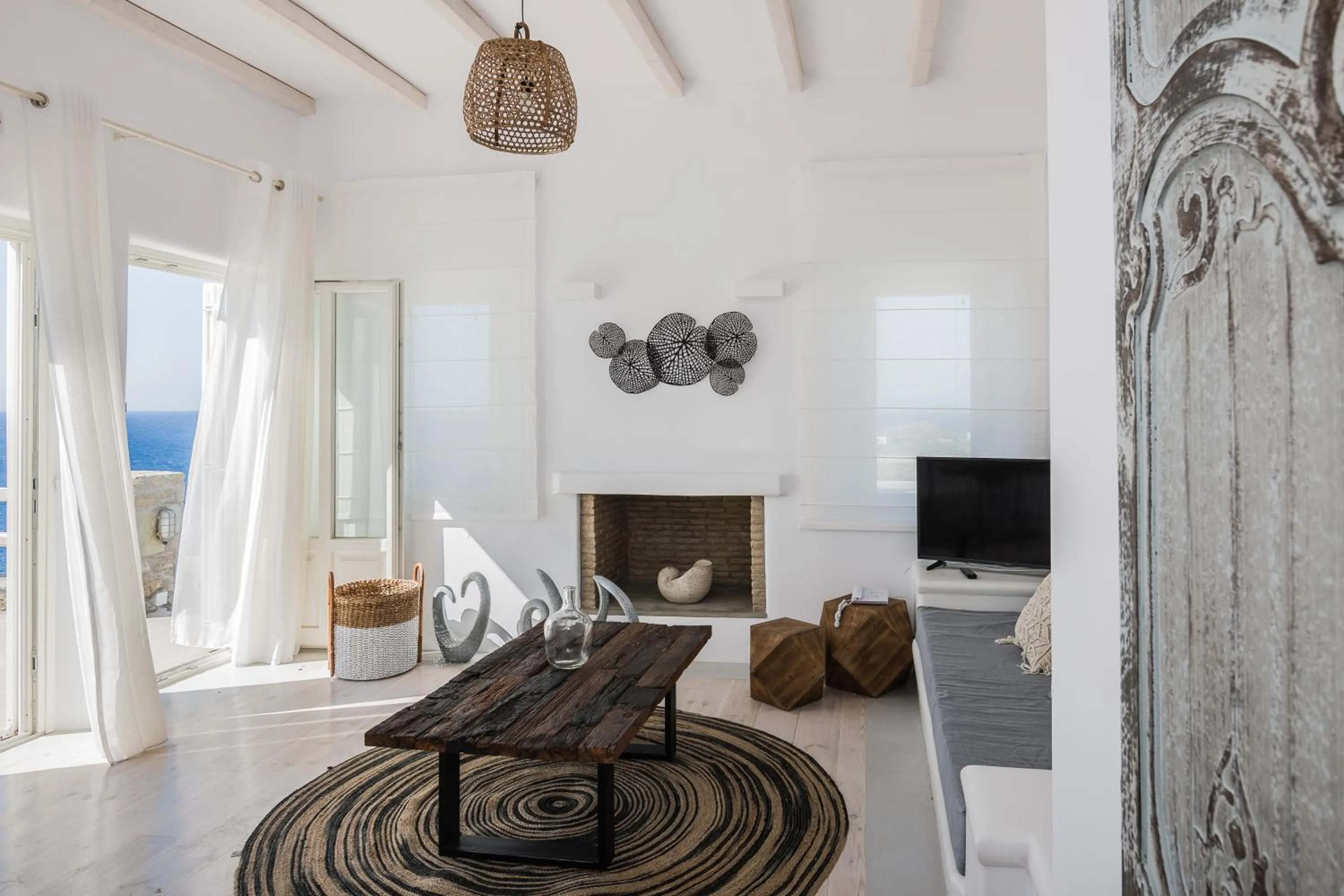 Living room in Eden View Suites & Villas