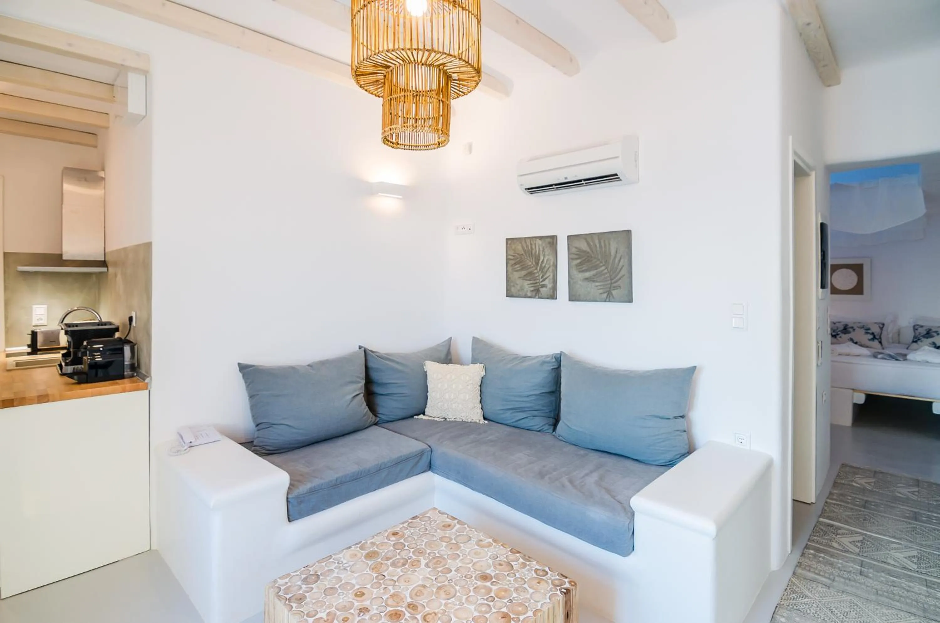 Kitchen or kitchenette in Eden View Suites & Villas