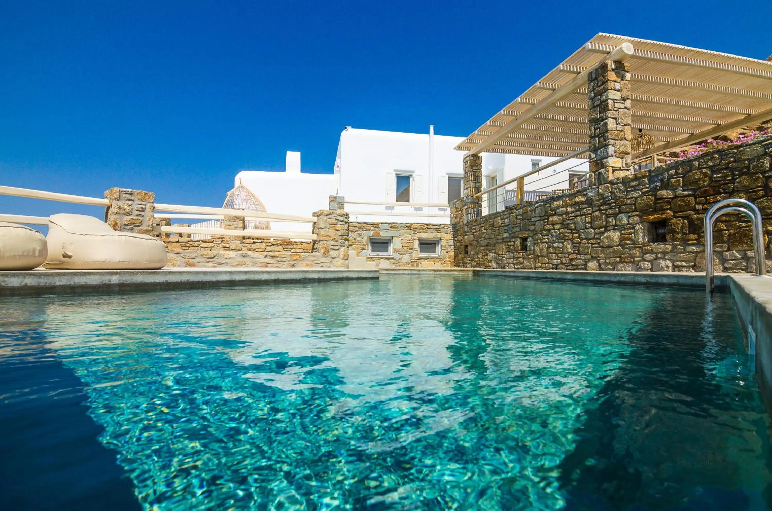 Swimming pool in Eden View Suites & Villas