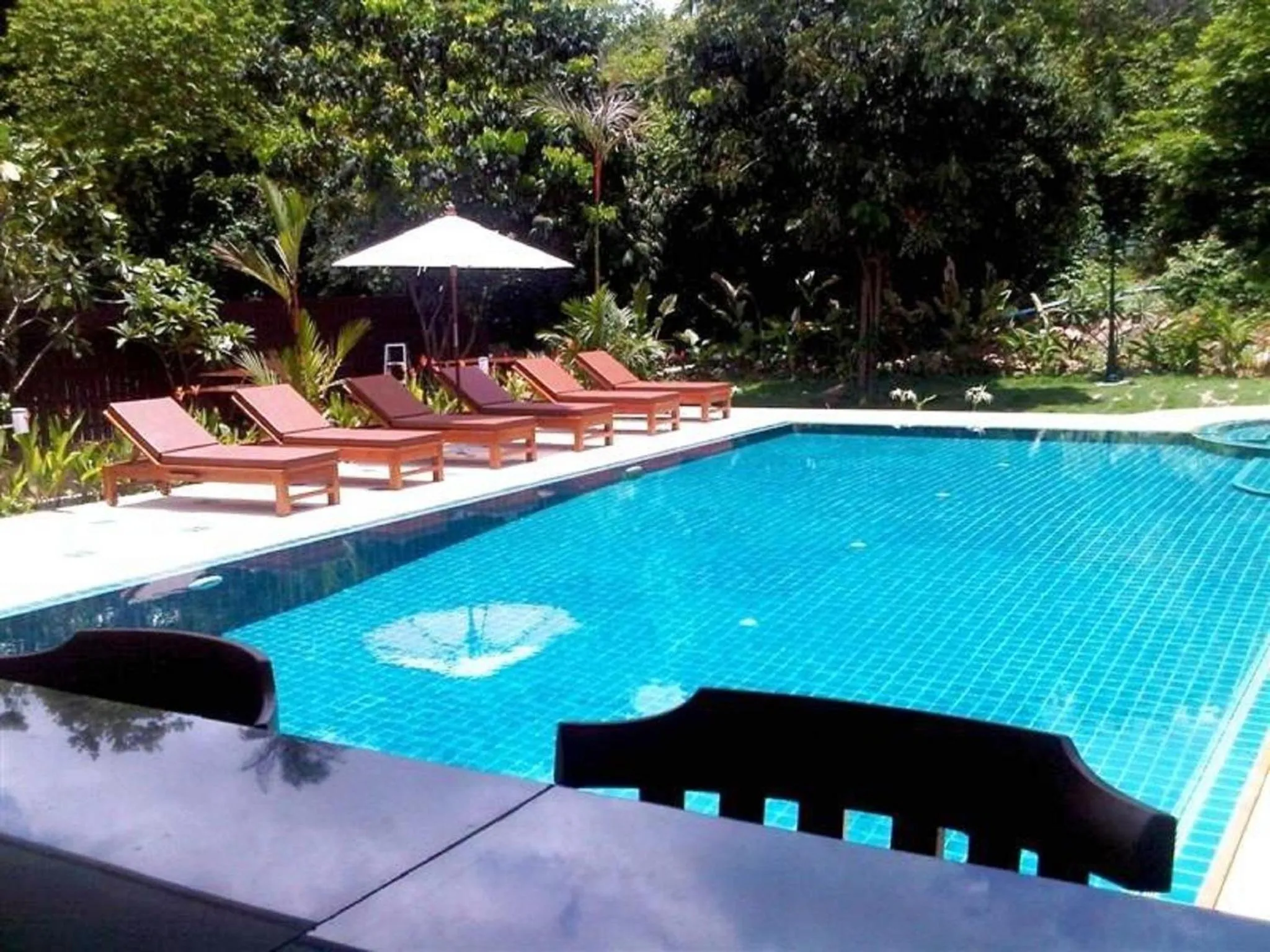 Balcony/Terrace in Baan Rom Mai Resort