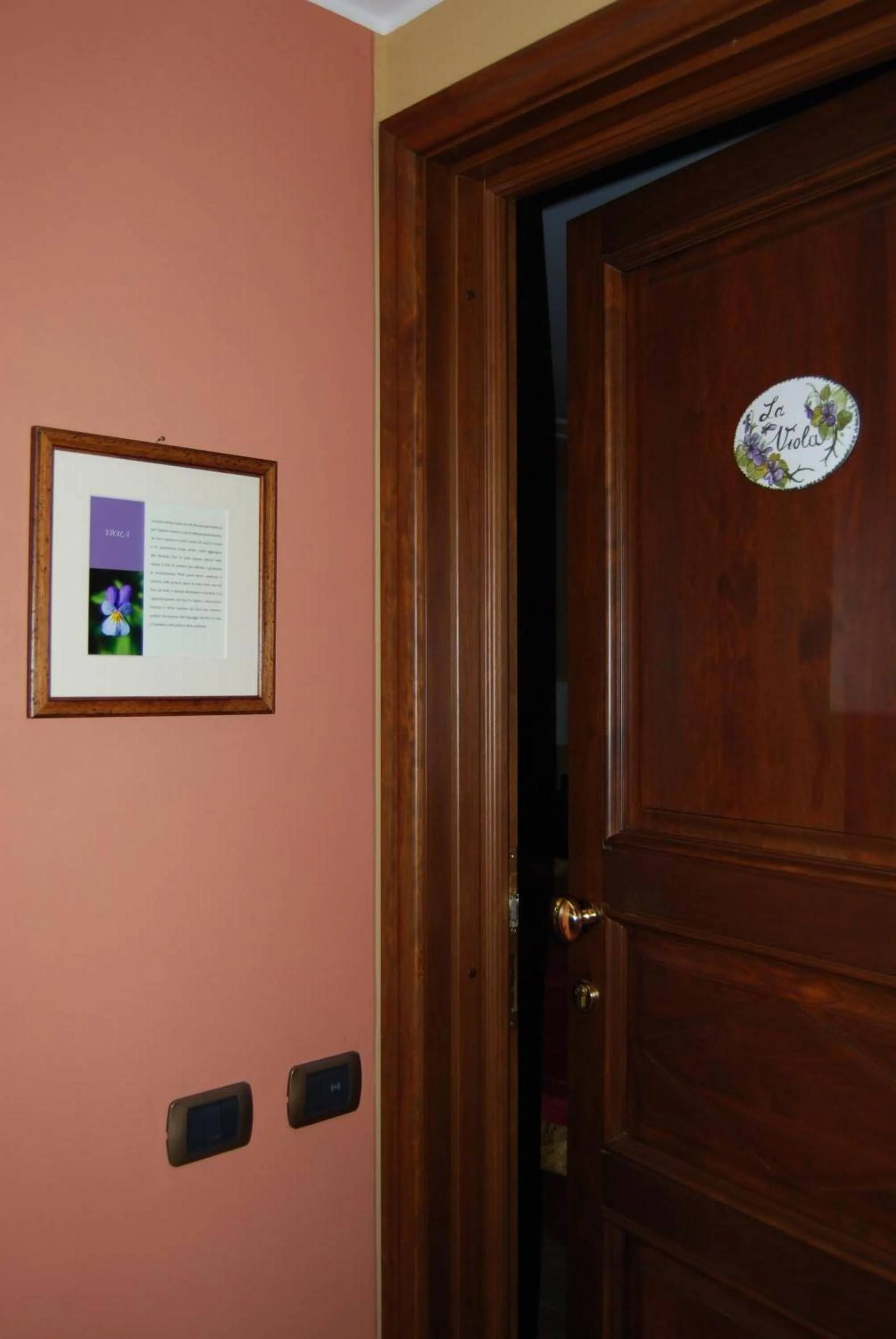 Decorative detail in Hotel Locanda Da Carla