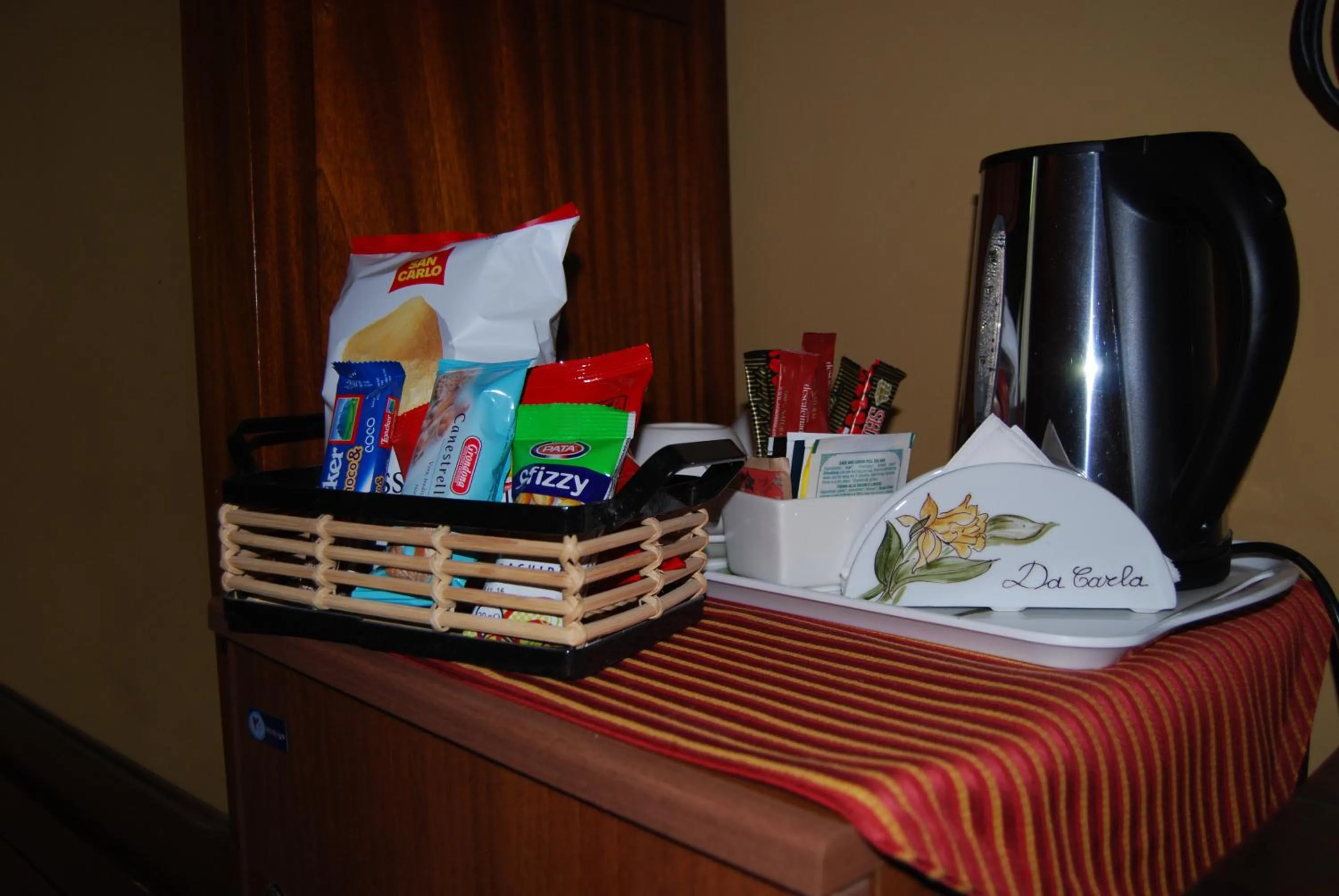 Coffee/tea facilities in Hotel Locanda Da Carla