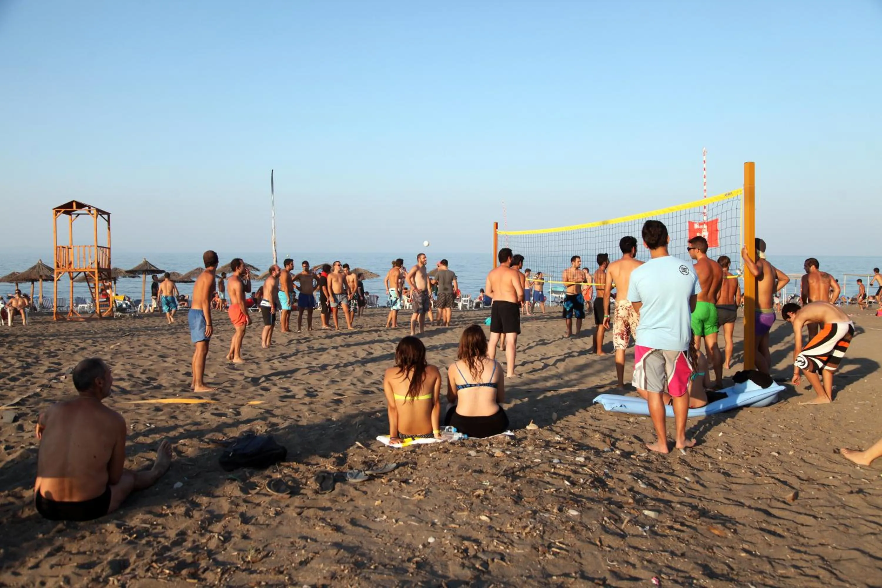 Beach in Club Agia Anna