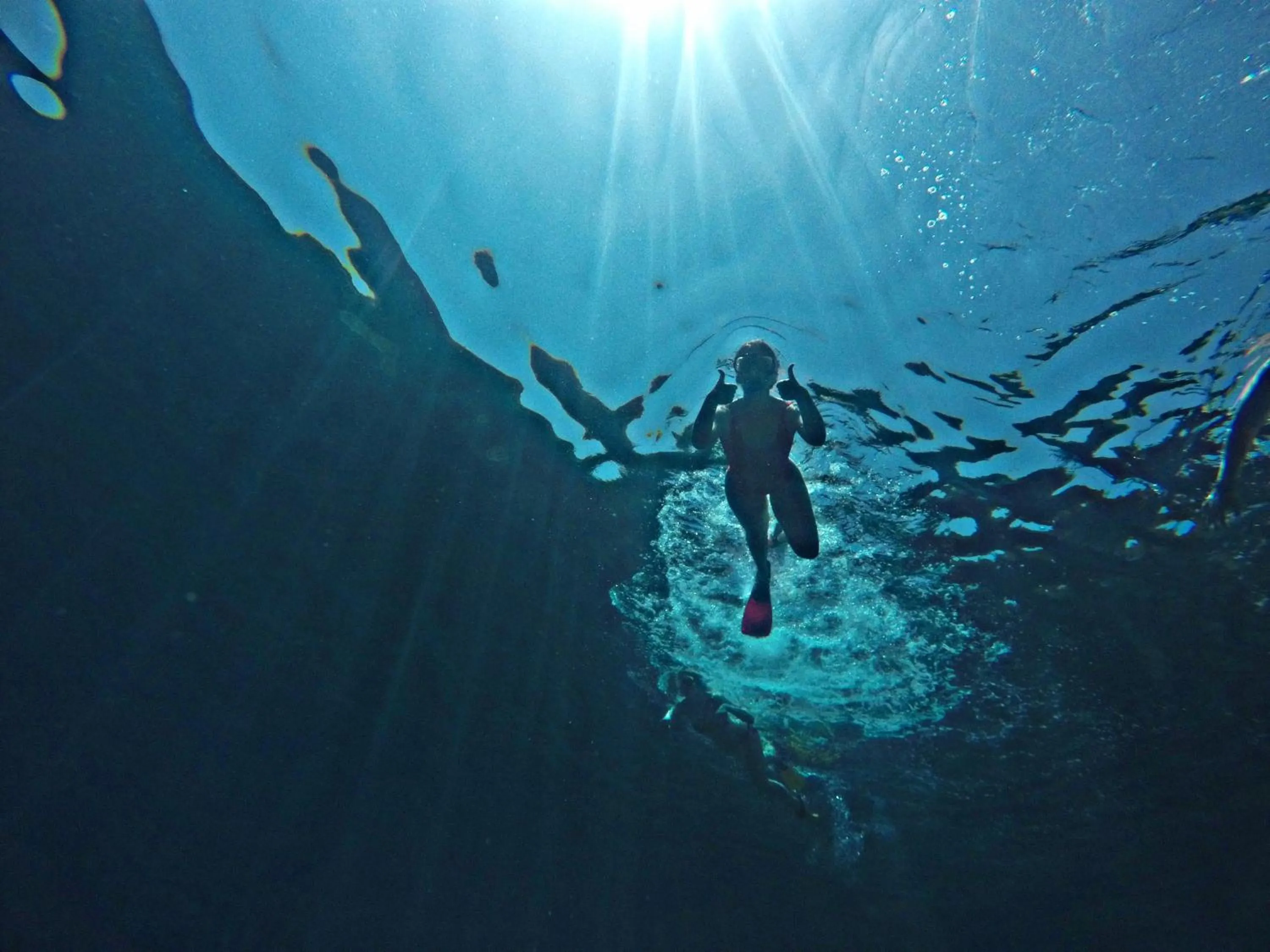 Snorkeling in Club Agia Anna