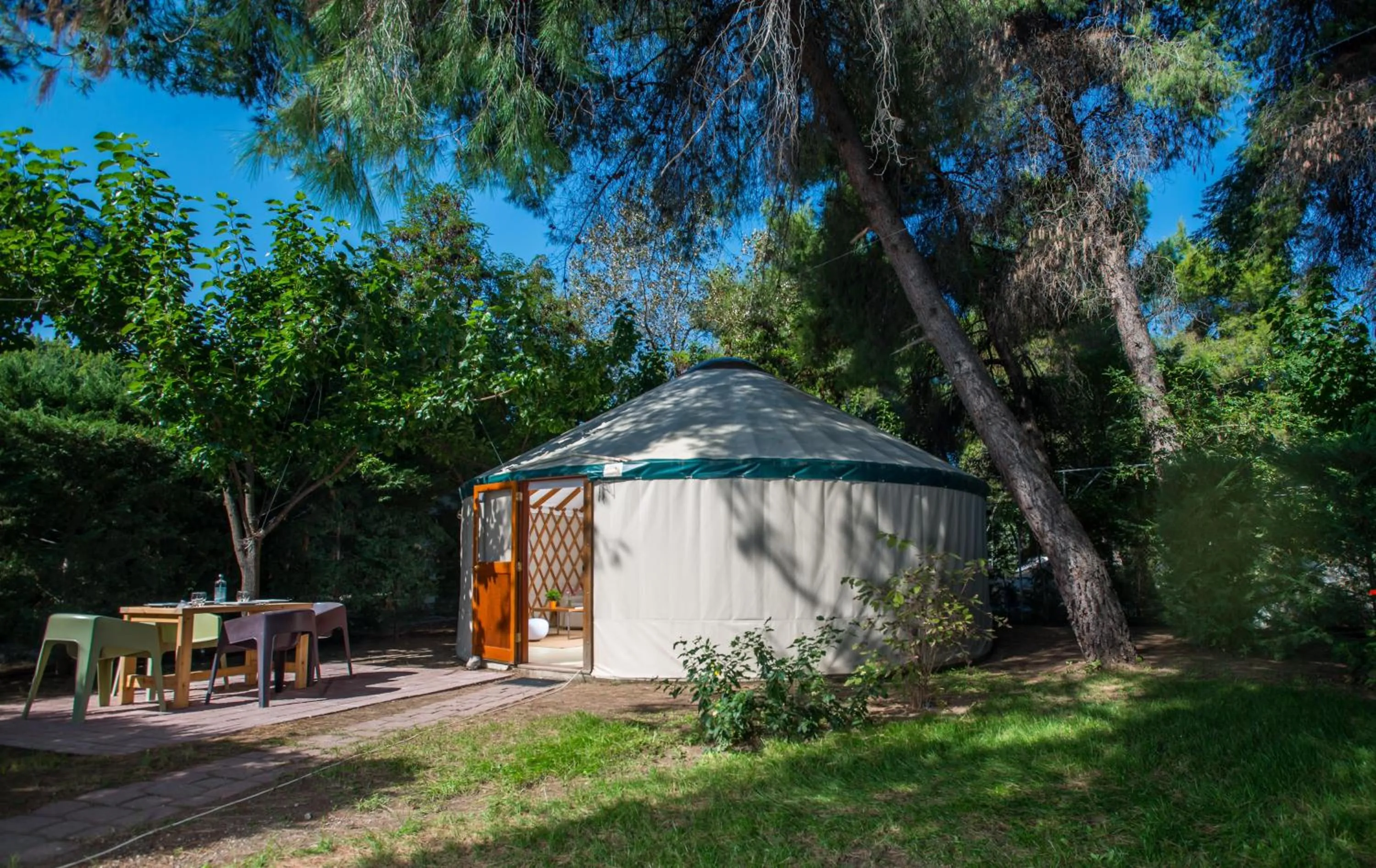 Garden in Club Agia Anna