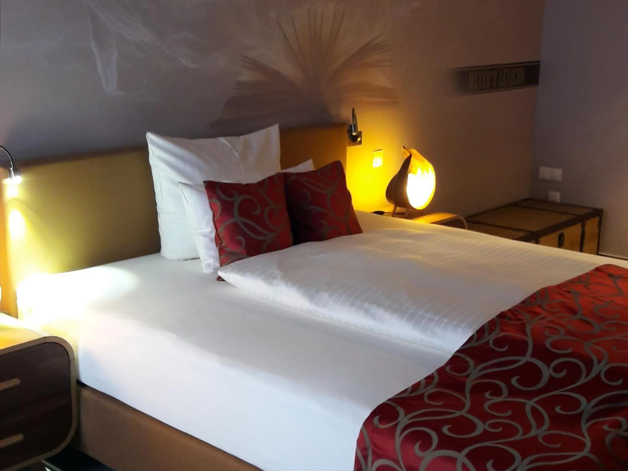 Bed in Gästehaus Luise