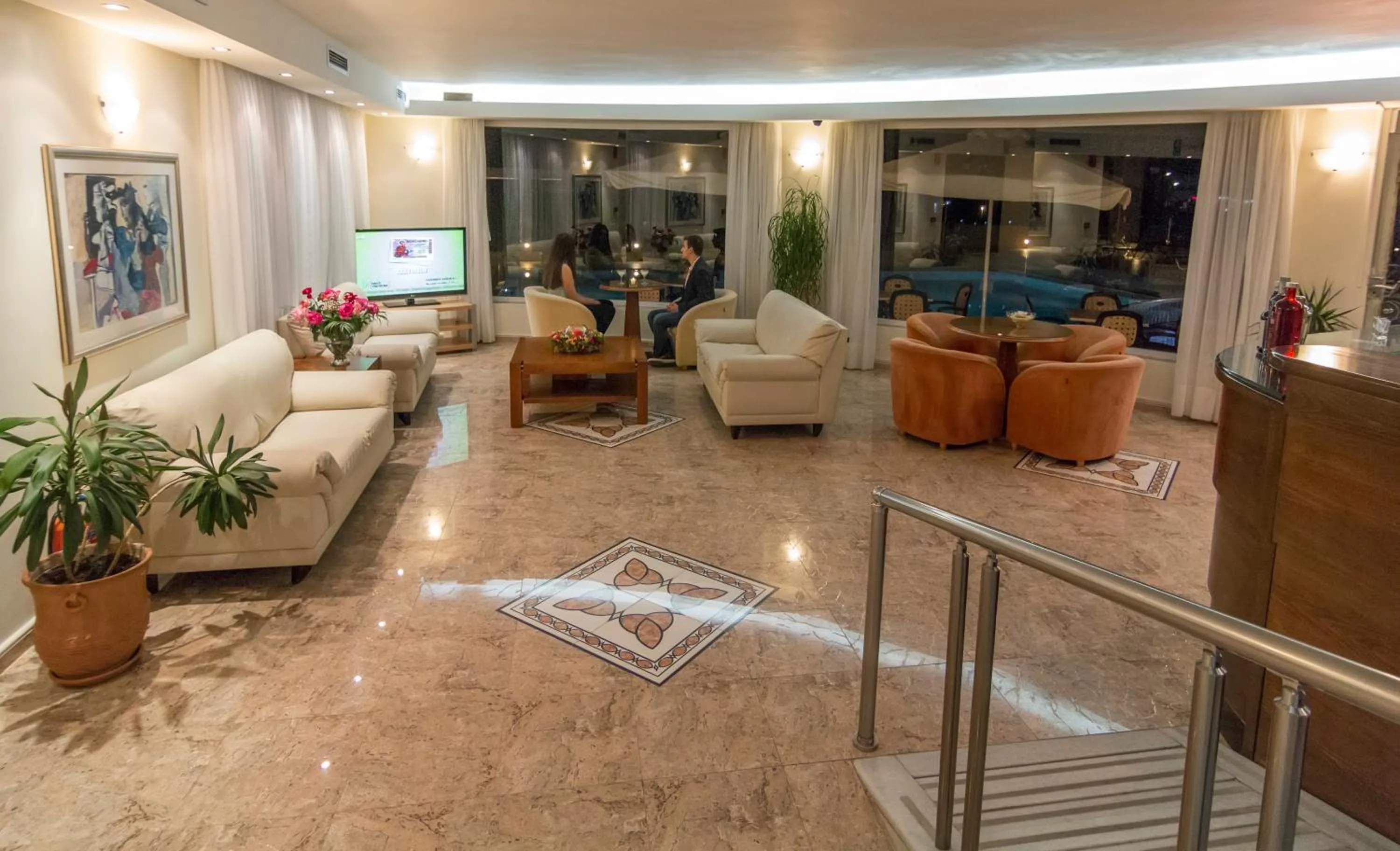 Lobby or reception in Porto Alegre Hotel