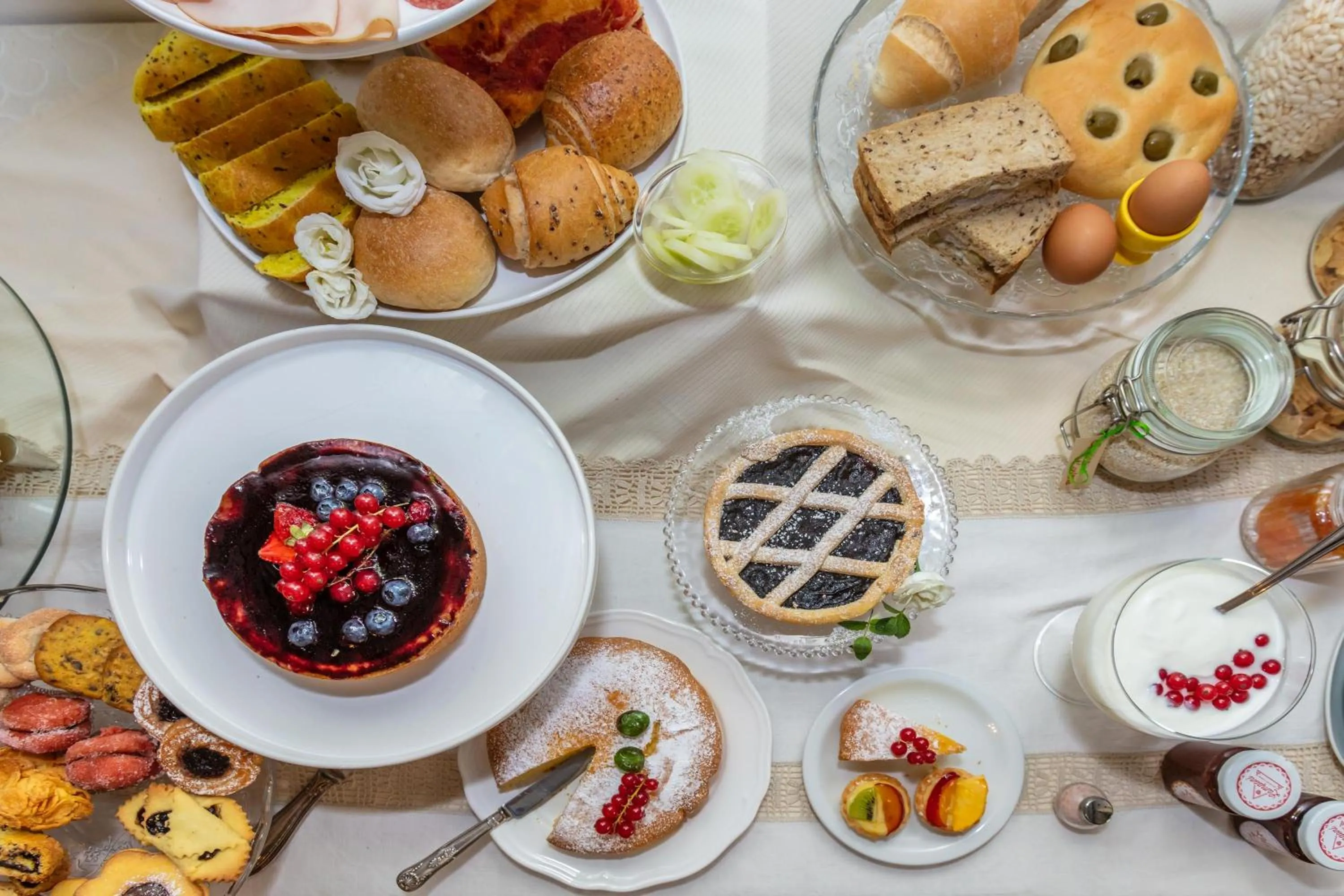 Food close-up in B&B dei Papi Boutique Hotel