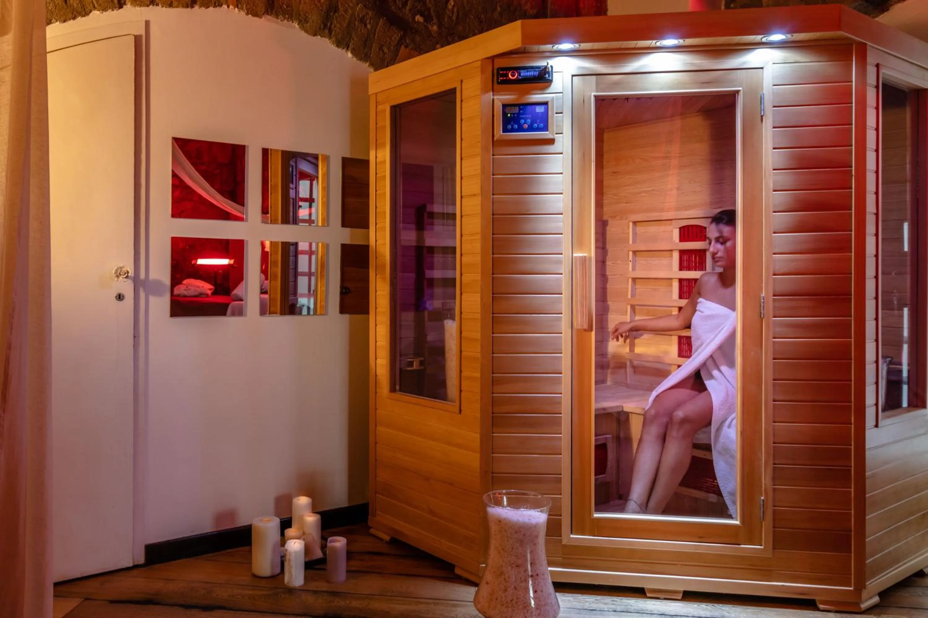 Sauna in B&B dei Papi Boutique Hotel