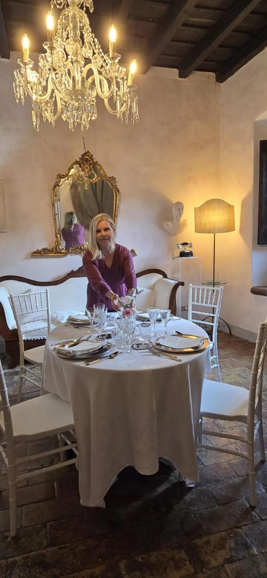 Living room in B&B dei Papi Boutique Hotel