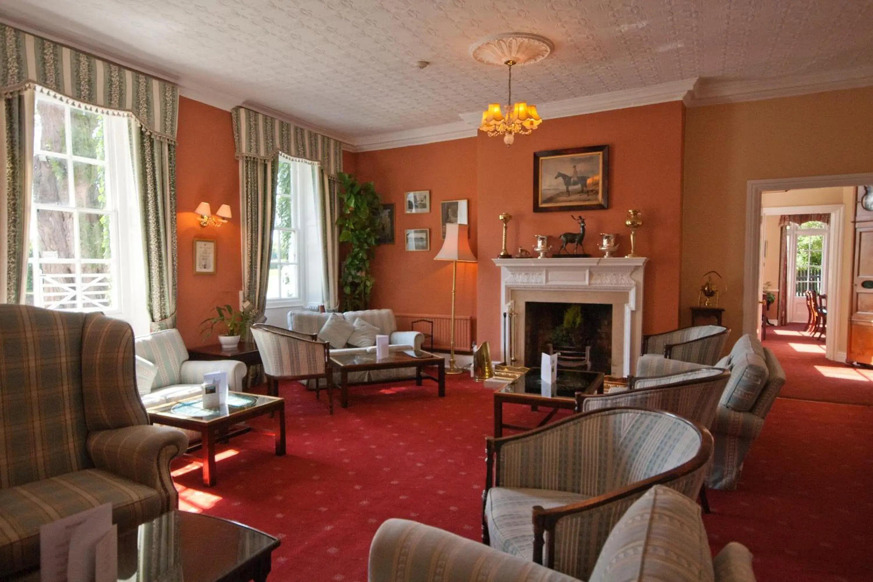 Living room, Seating Area in Corse Lawn House Hotel