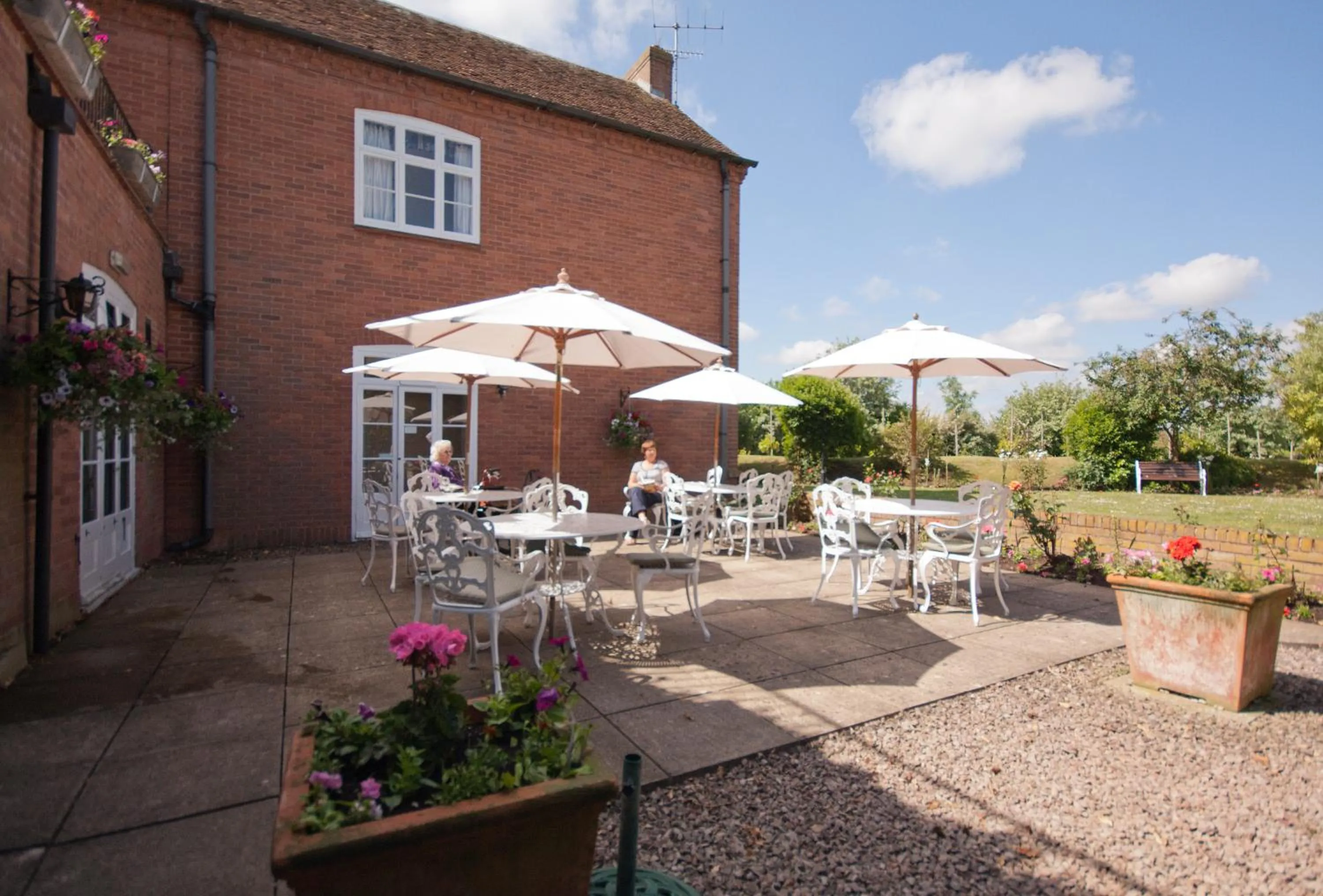 Balcony/Terrace in Corse Lawn House Hotel