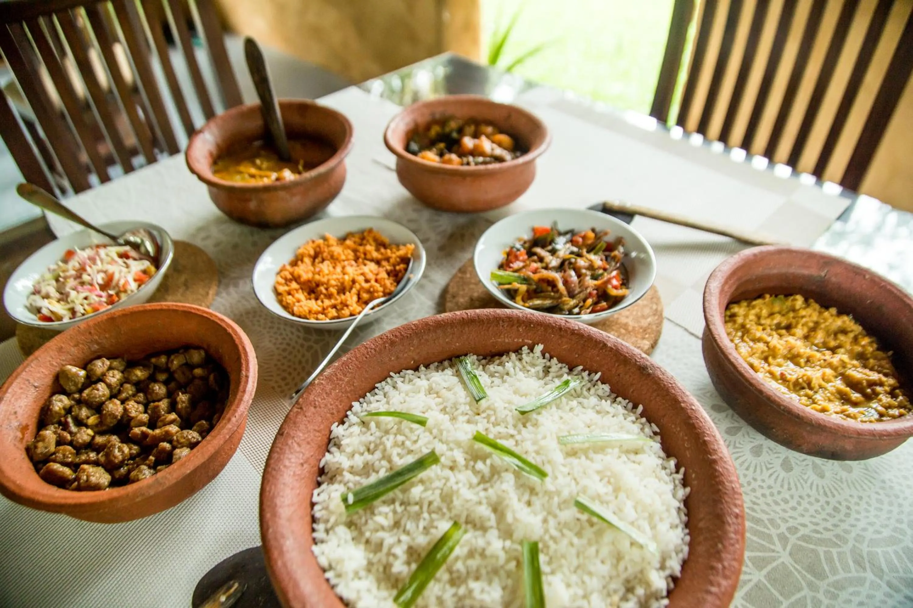 Restaurant/places to eat in Sat Nam Village Hotel