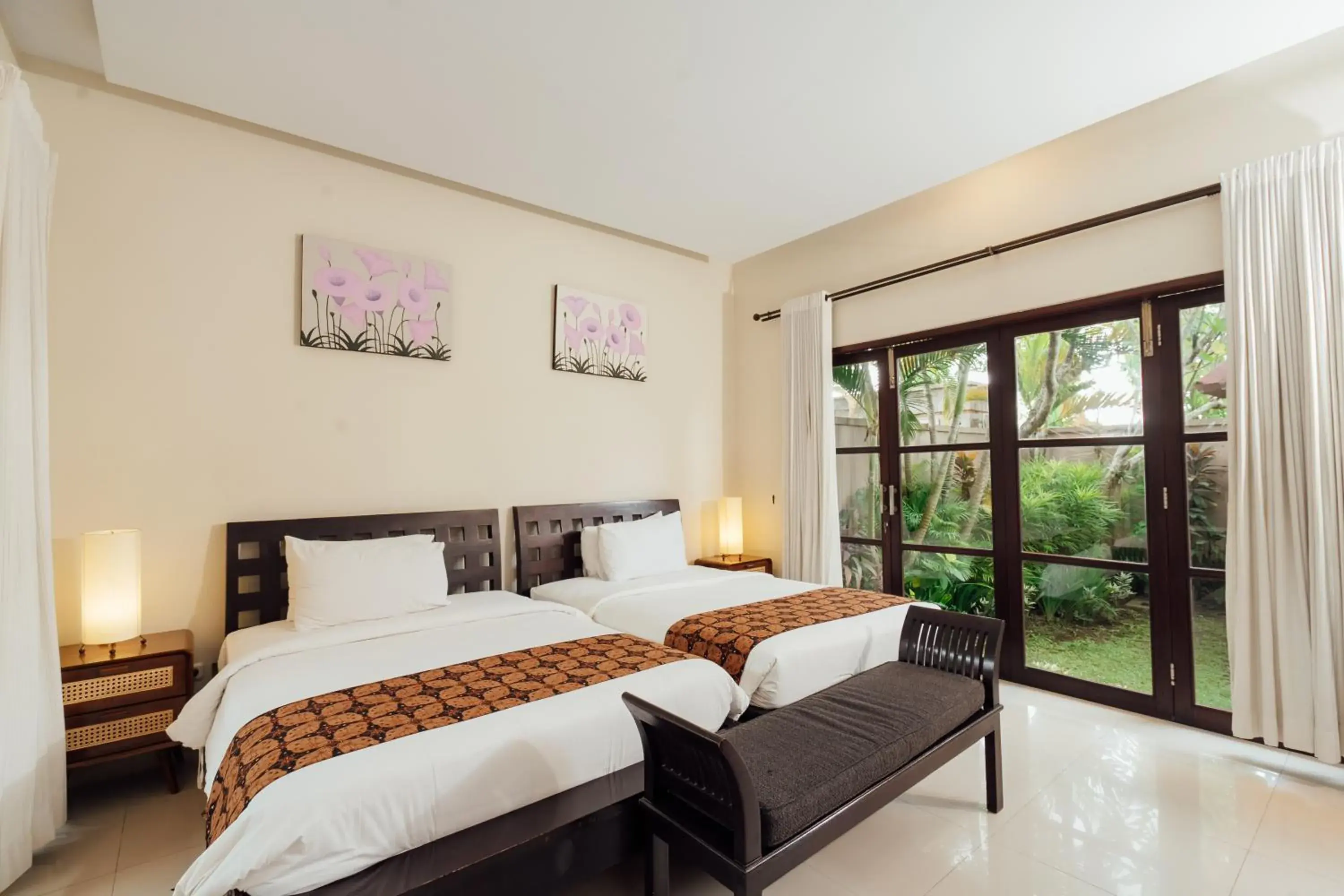 Bed in The Bidadari Villas and Spa Umalas - Seminyak Bed in The Bidadari Villas and Spa Umalas - Seminyak