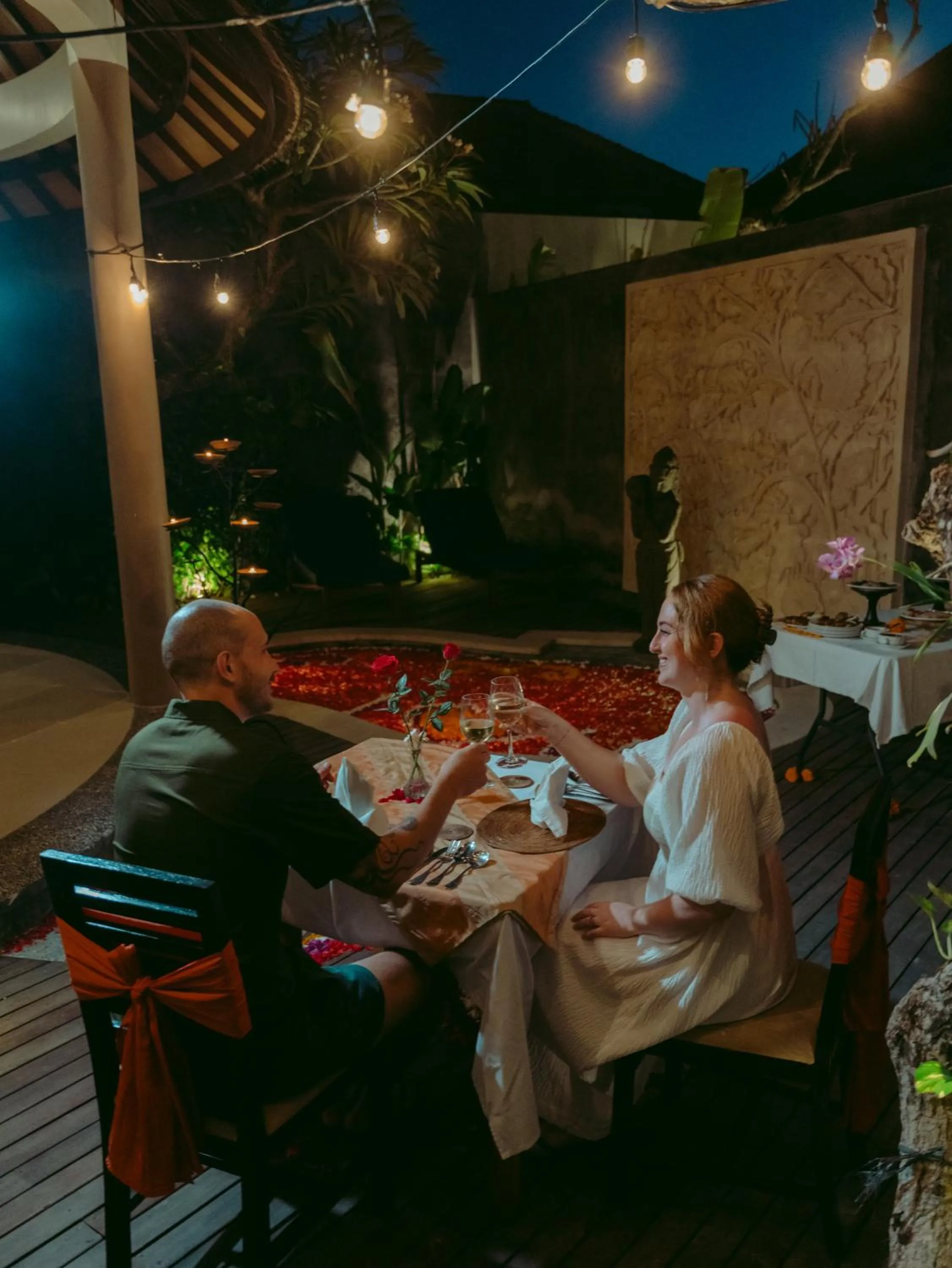 Dinner in The Bidadari Villas and Spa Umalas - Seminyak