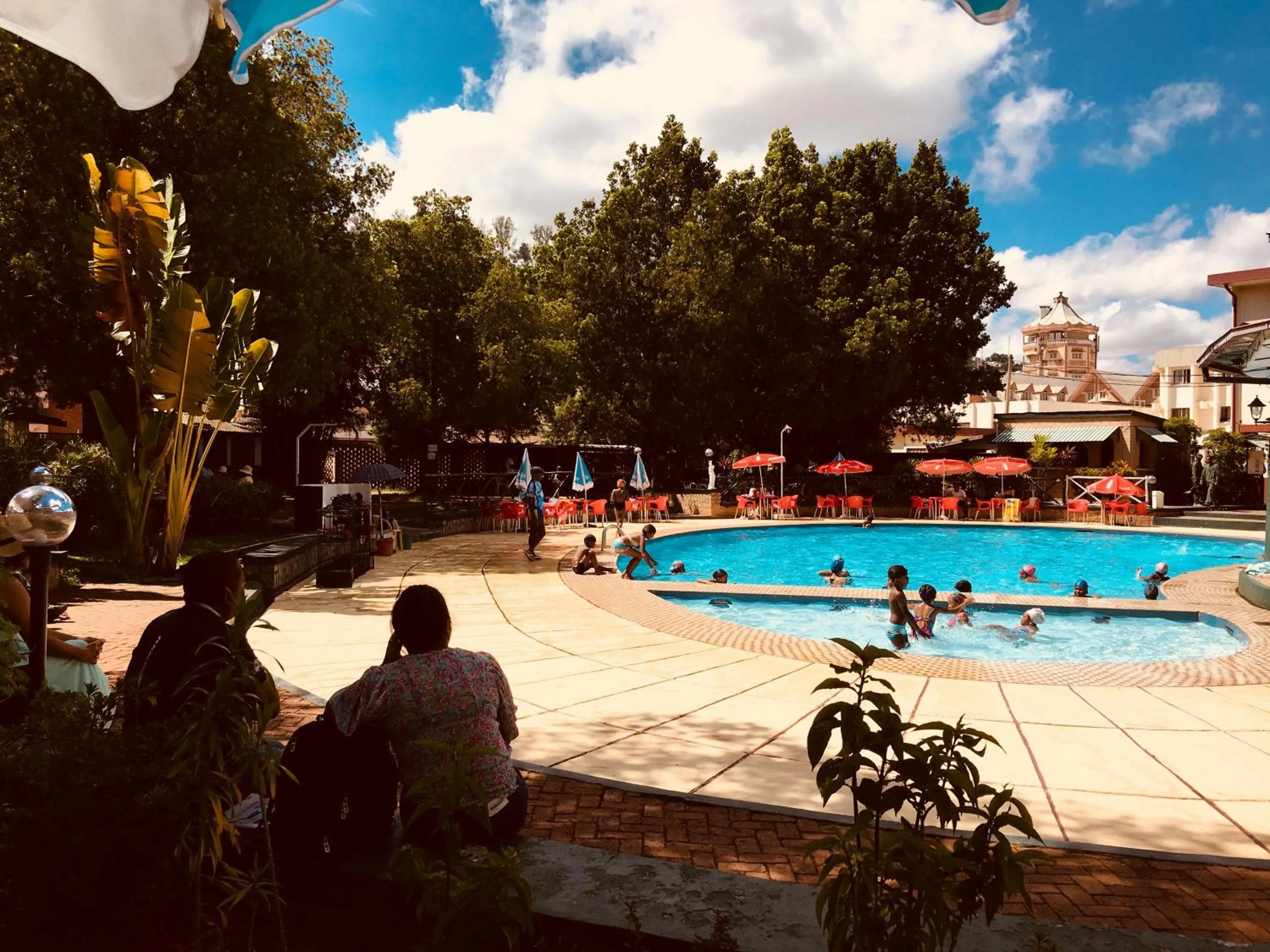 Swimming pool in Motel d'Antananarivo